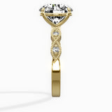 Infinity Solitaire Engagement Ring