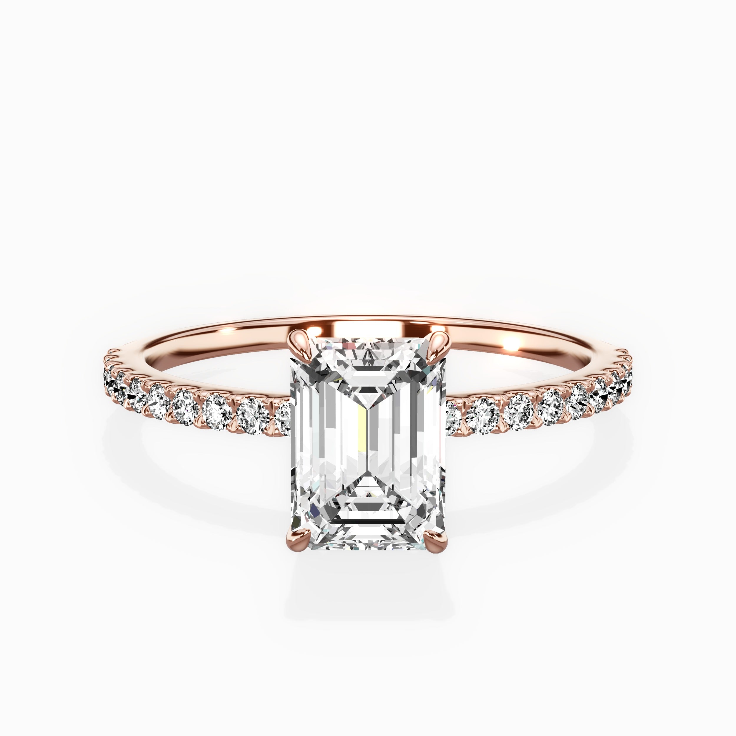 Fortuna Solitaire Engagement Ring
