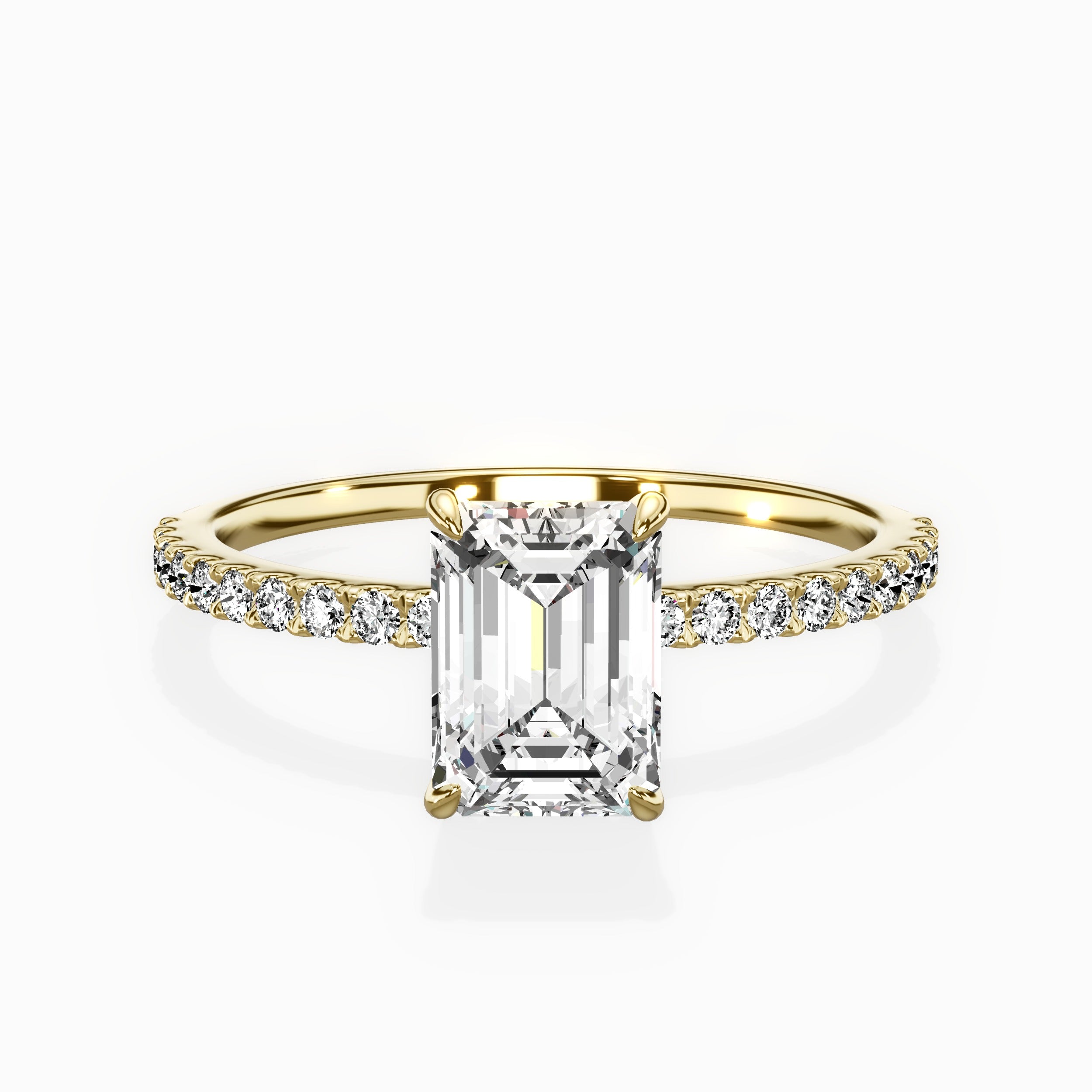 Fortuna Solitaire Engagement Ring