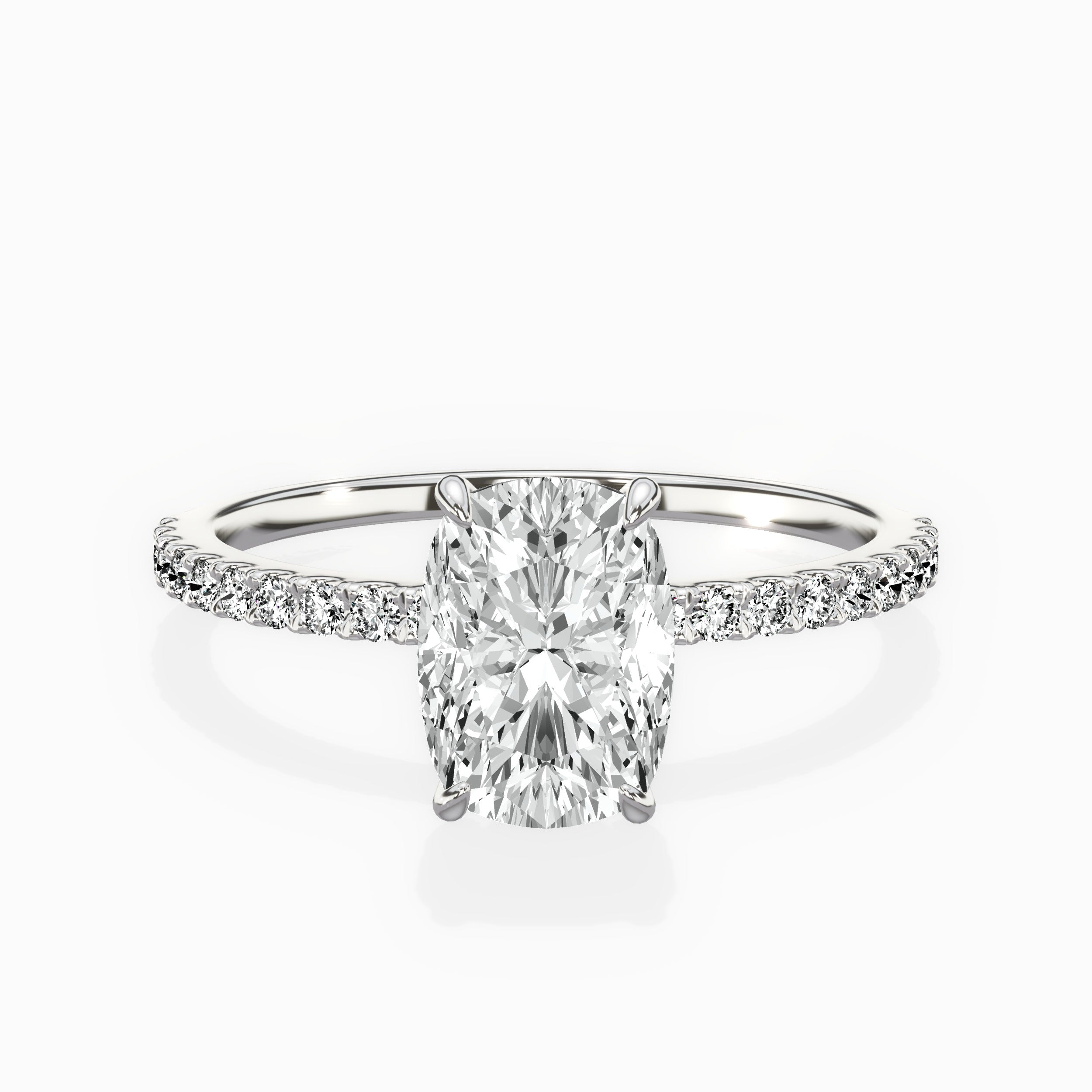 Fortuna Solitaire Engagement Ring
