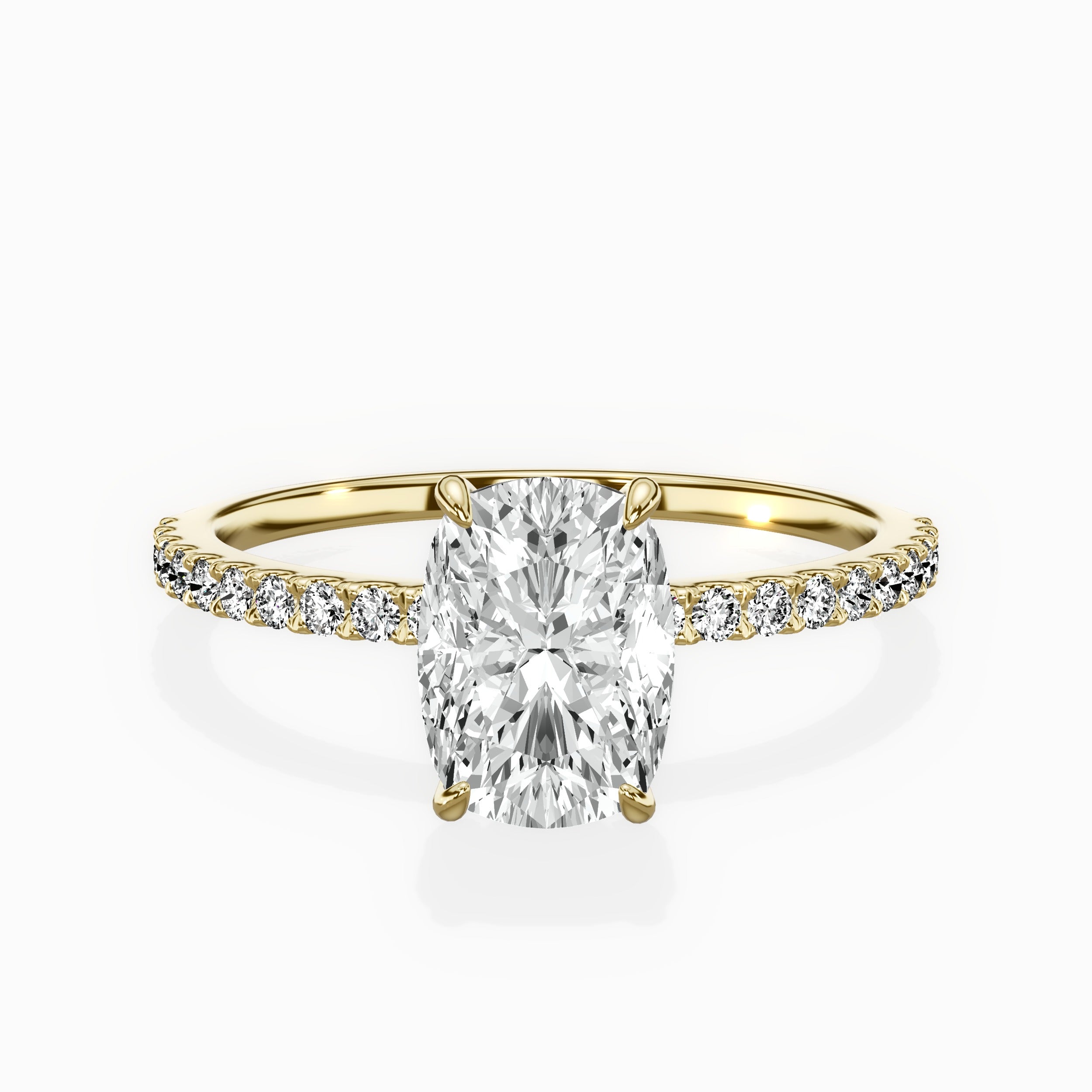 Fortuna Solitaire Engagement Ring