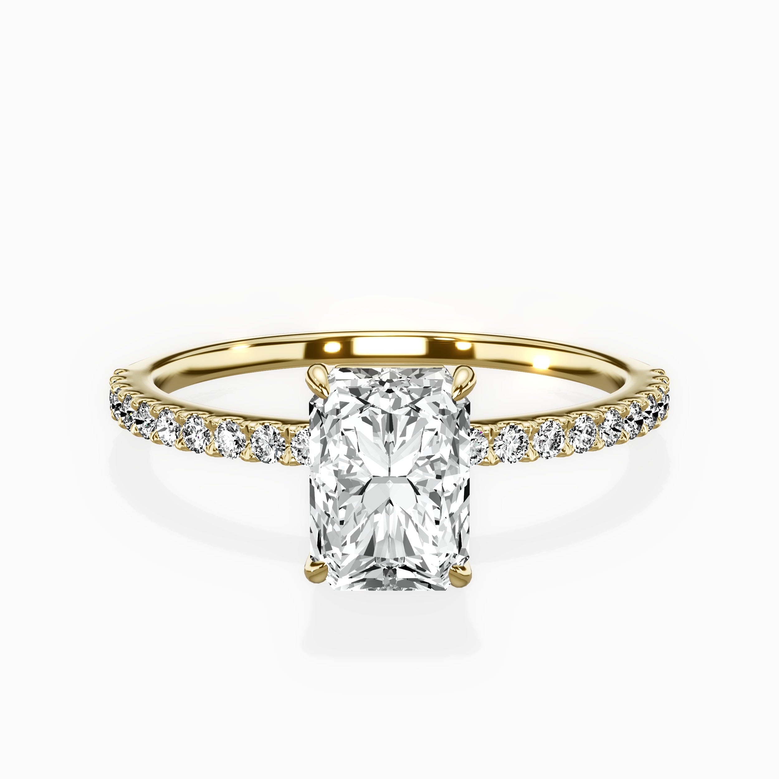 Fortuna Solitaire Engagement Ring
