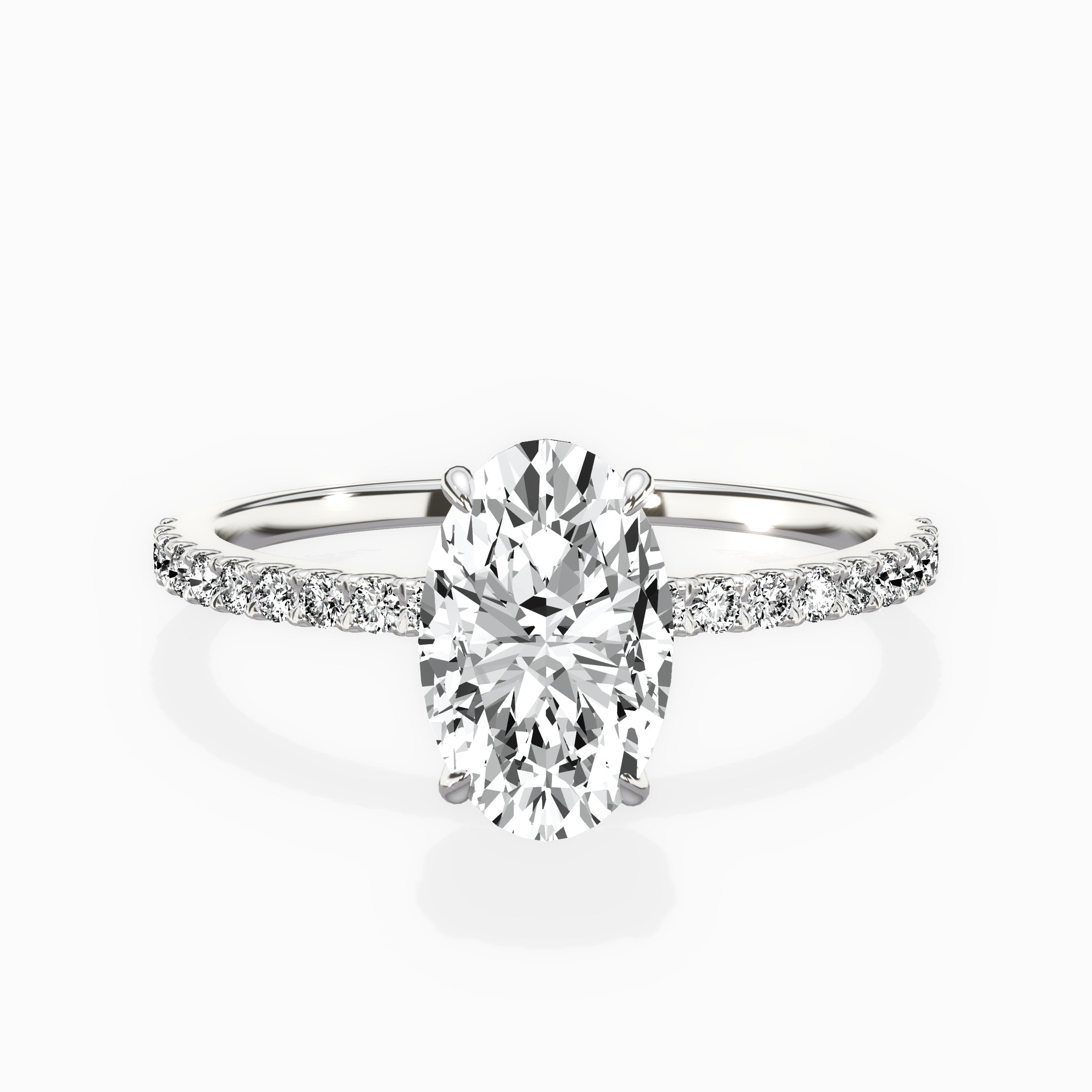 Fortuna Solitaire Engagement Ring