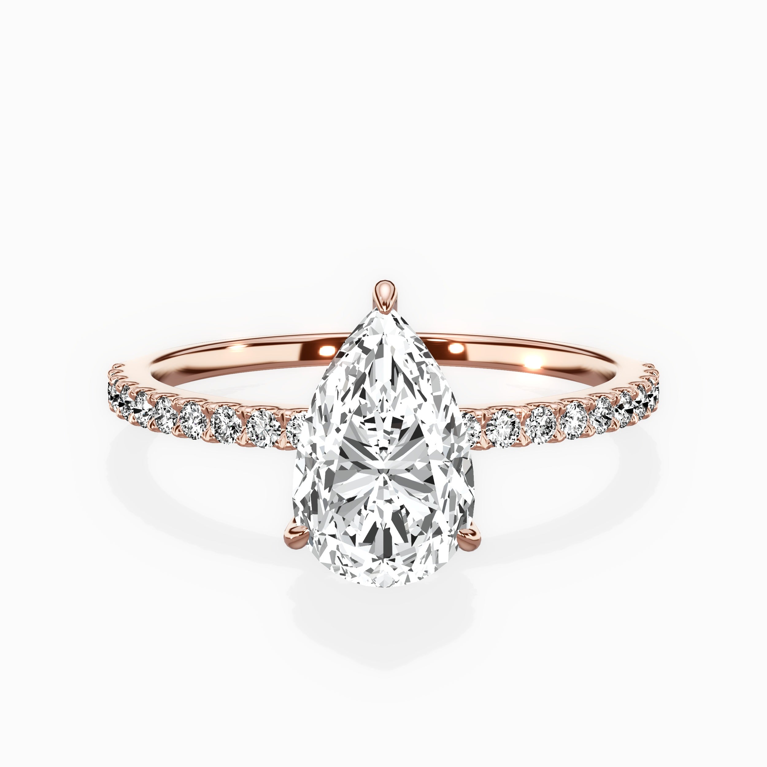 Fortuna Solitaire Engagement Ring