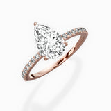 Fortuna Solitaire Engagement Ring