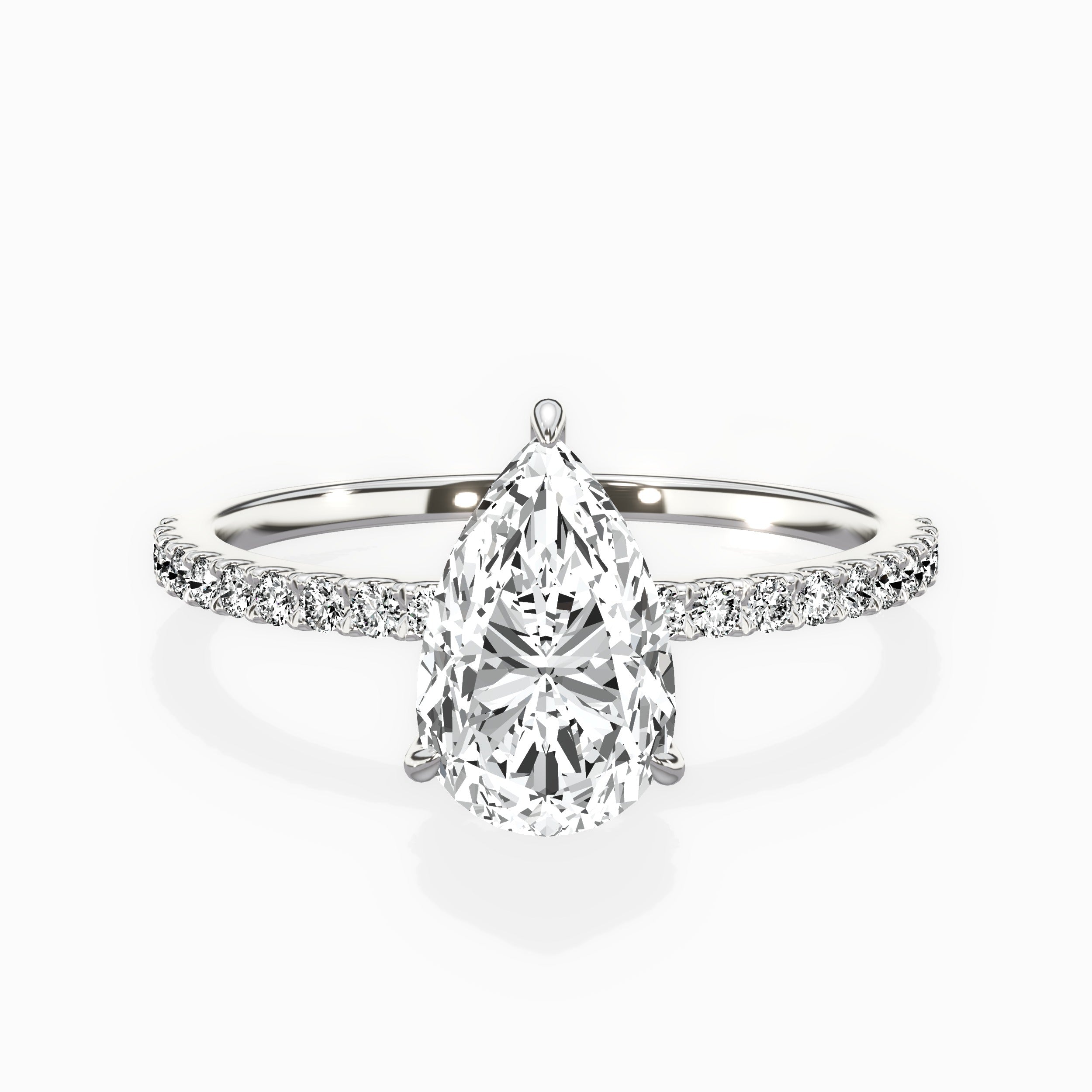 Fortuna Solitaire Engagement Ring