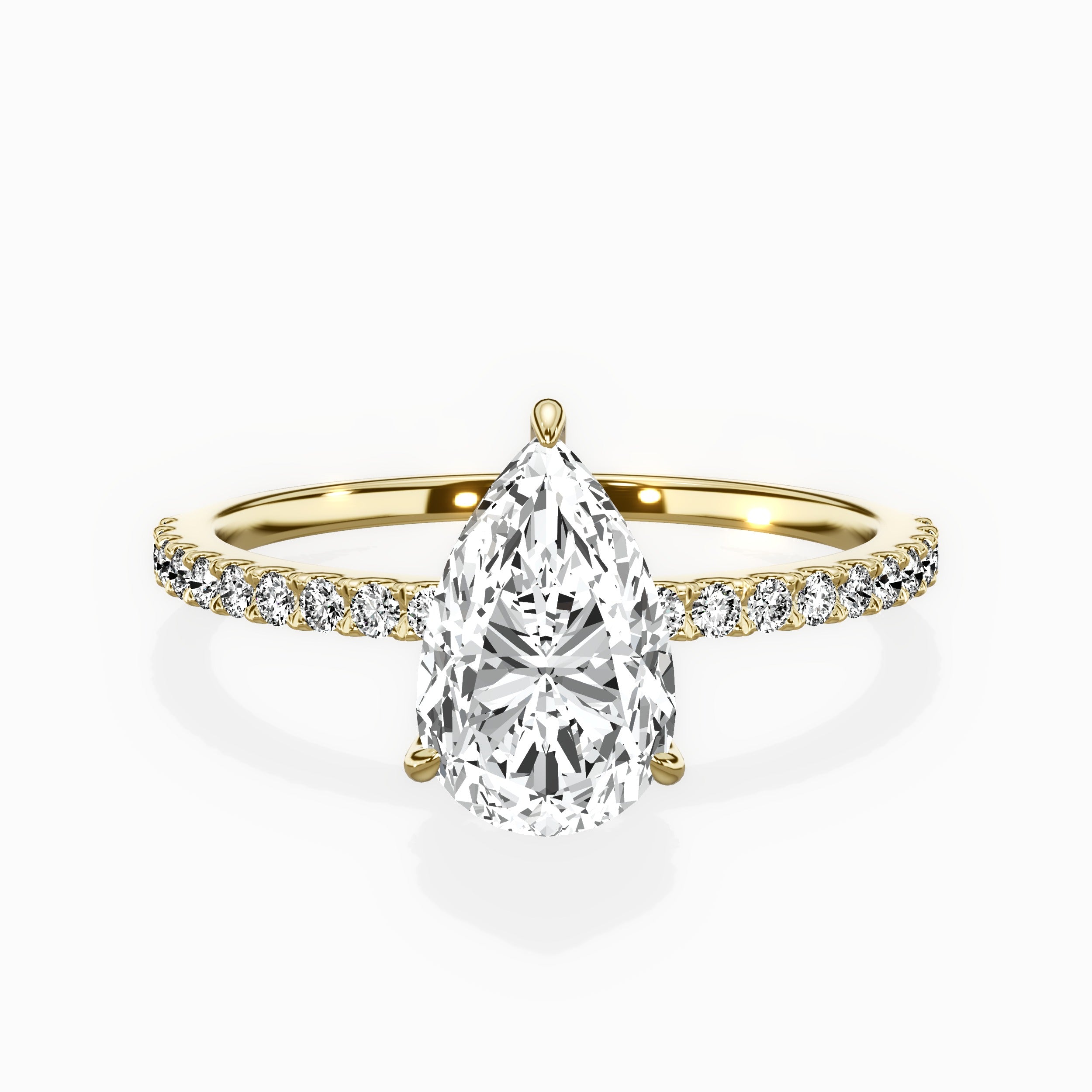 Fortuna Solitaire Engagement Ring