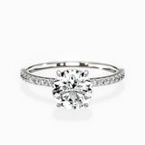Fortuna Solitaire Engagement Ring