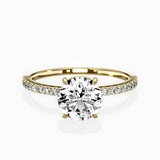 Fortuna Solitaire Engagement Ring