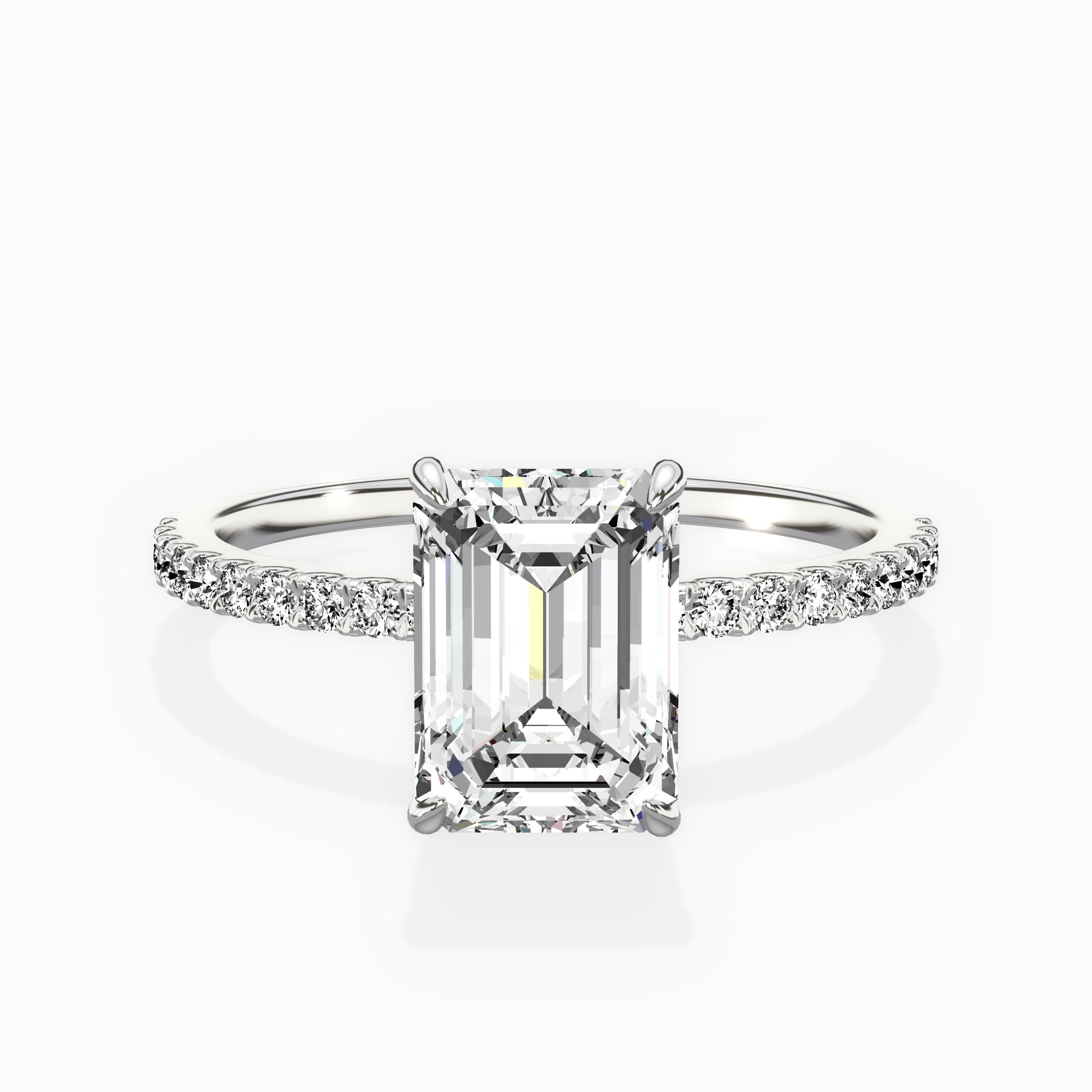 Fortuna Solitaire Engagement Ring