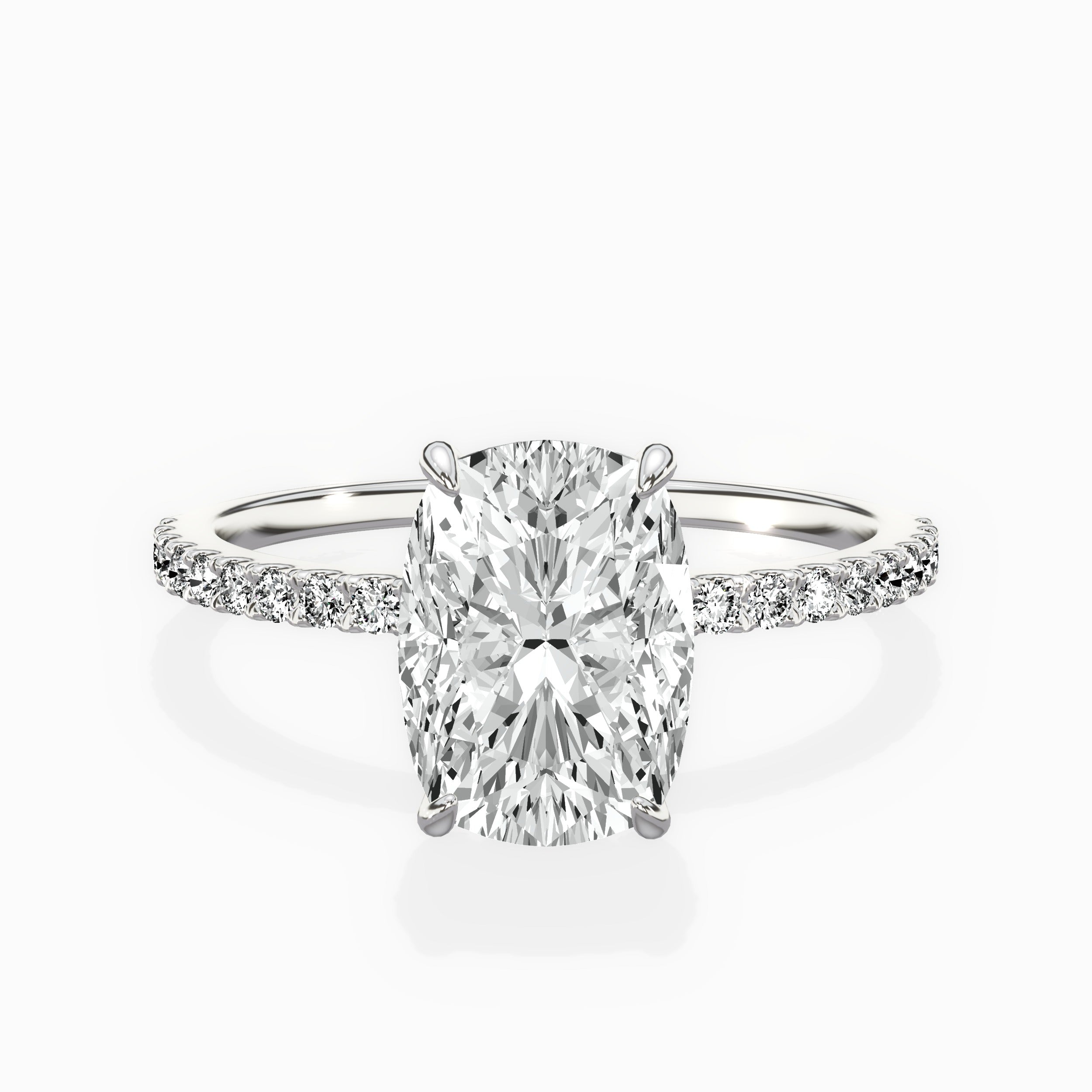 Fortuna Solitaire Engagement Ring
