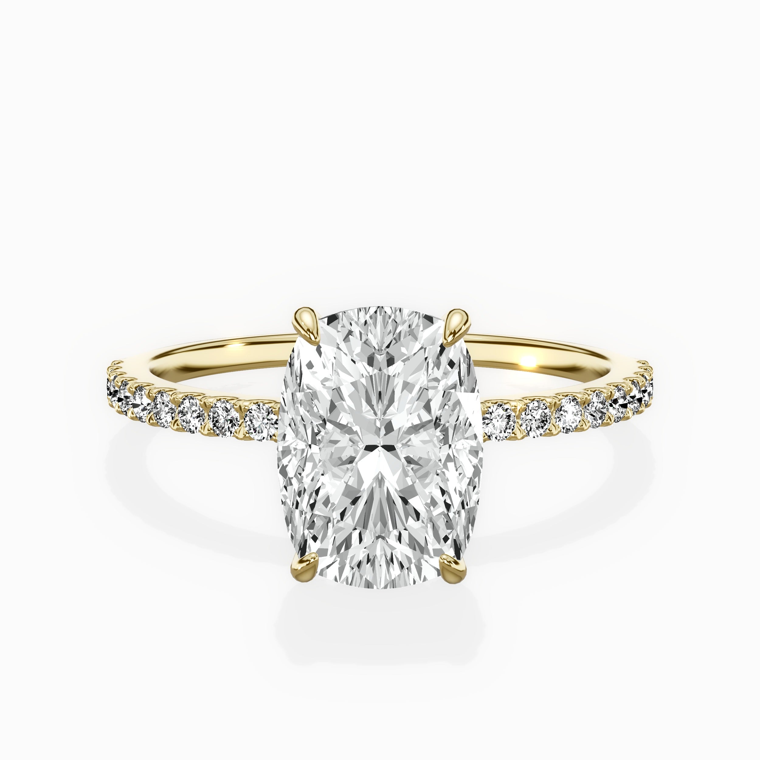 Fortuna Solitaire Engagement Ring