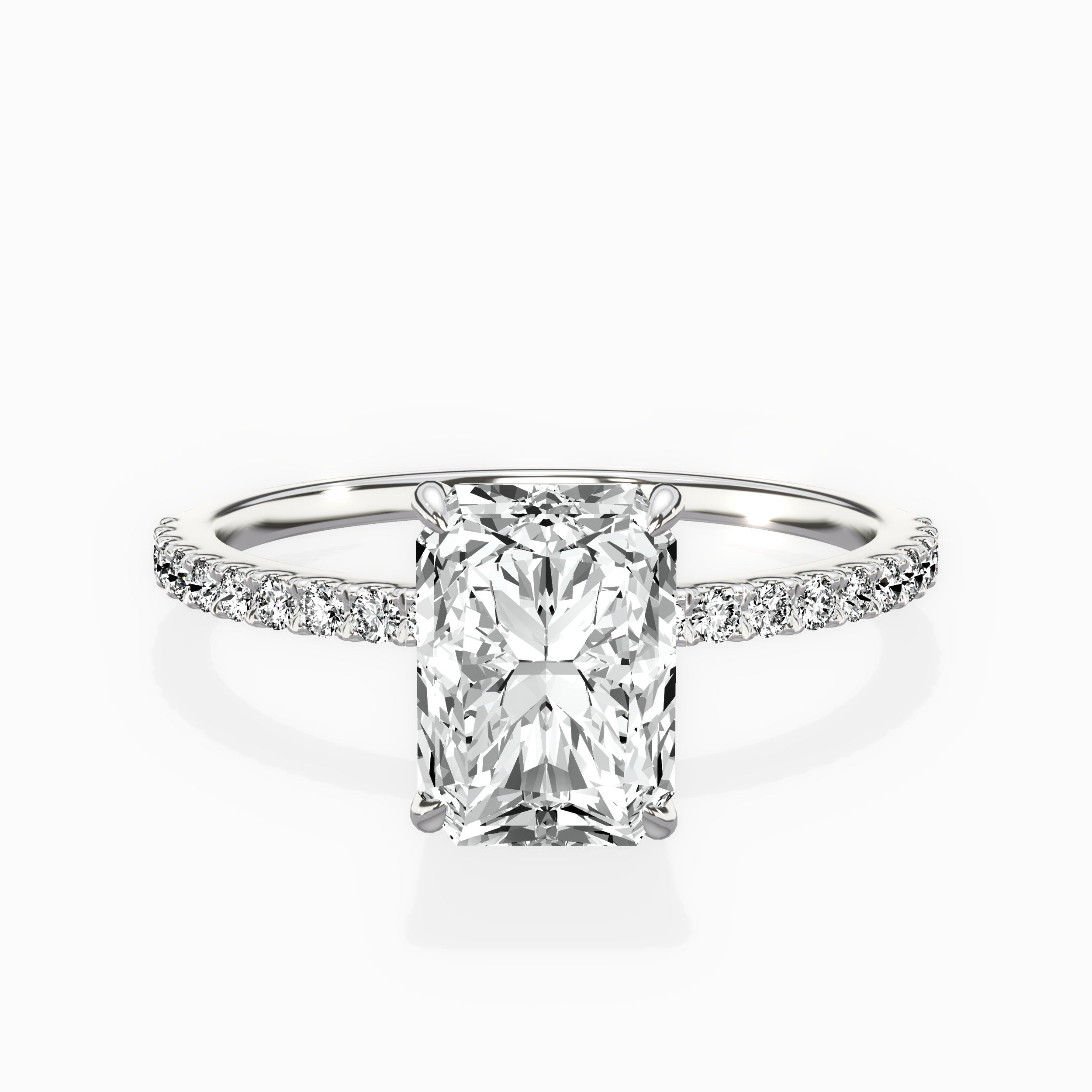 Fortuna Solitaire Engagement Ring