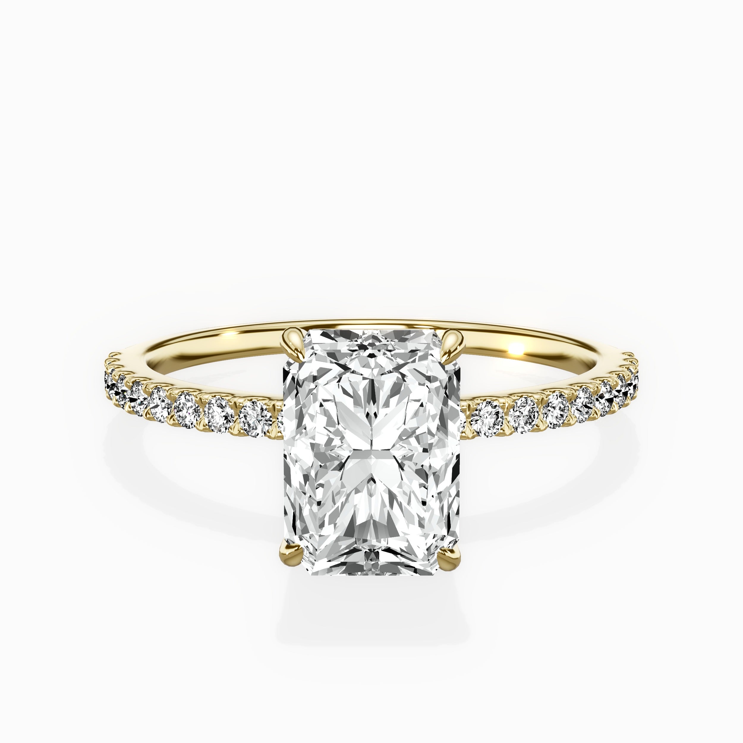 Fortuna Solitaire Engagement Ring