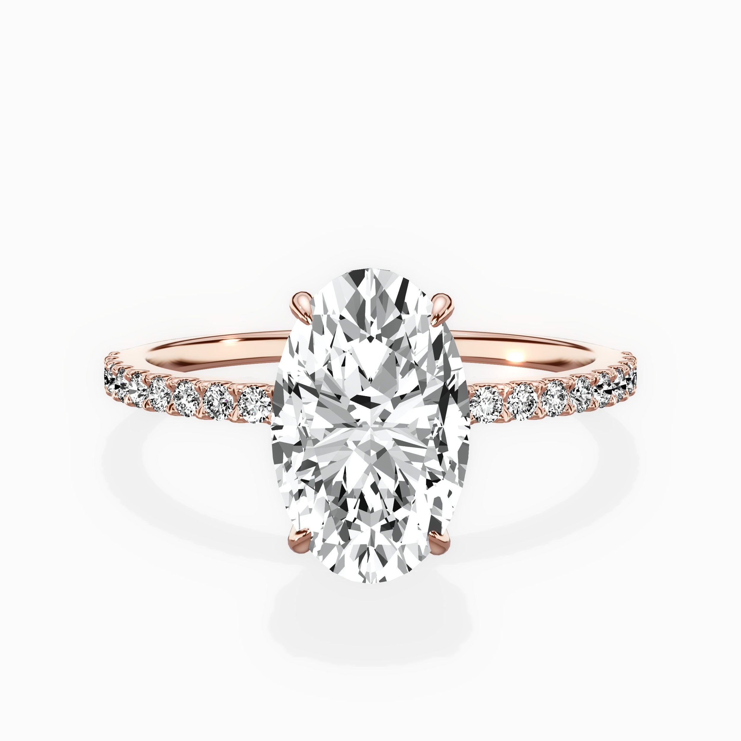 Fortuna Solitaire Engagement Ring