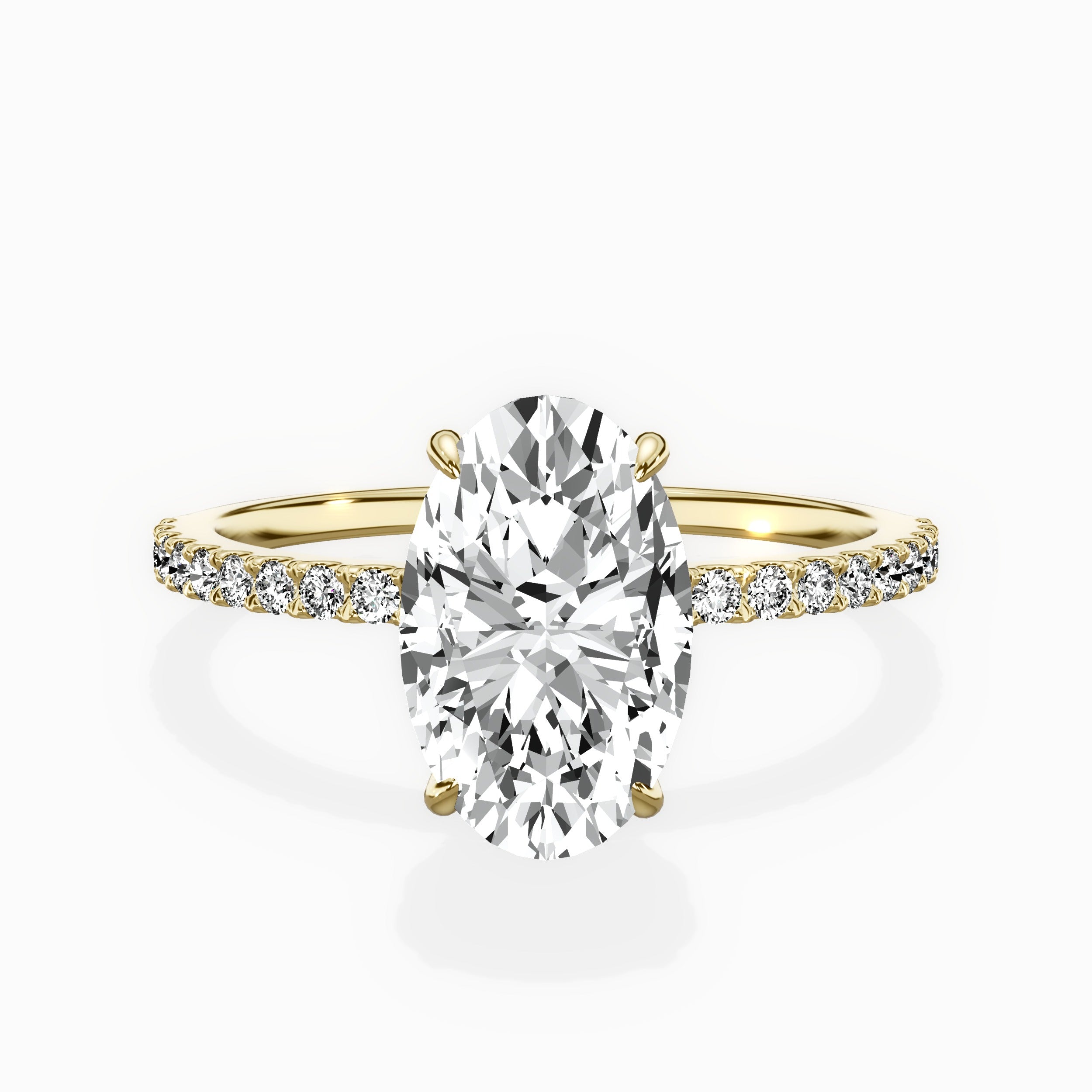 Fortuna Solitaire Engagement Ring
