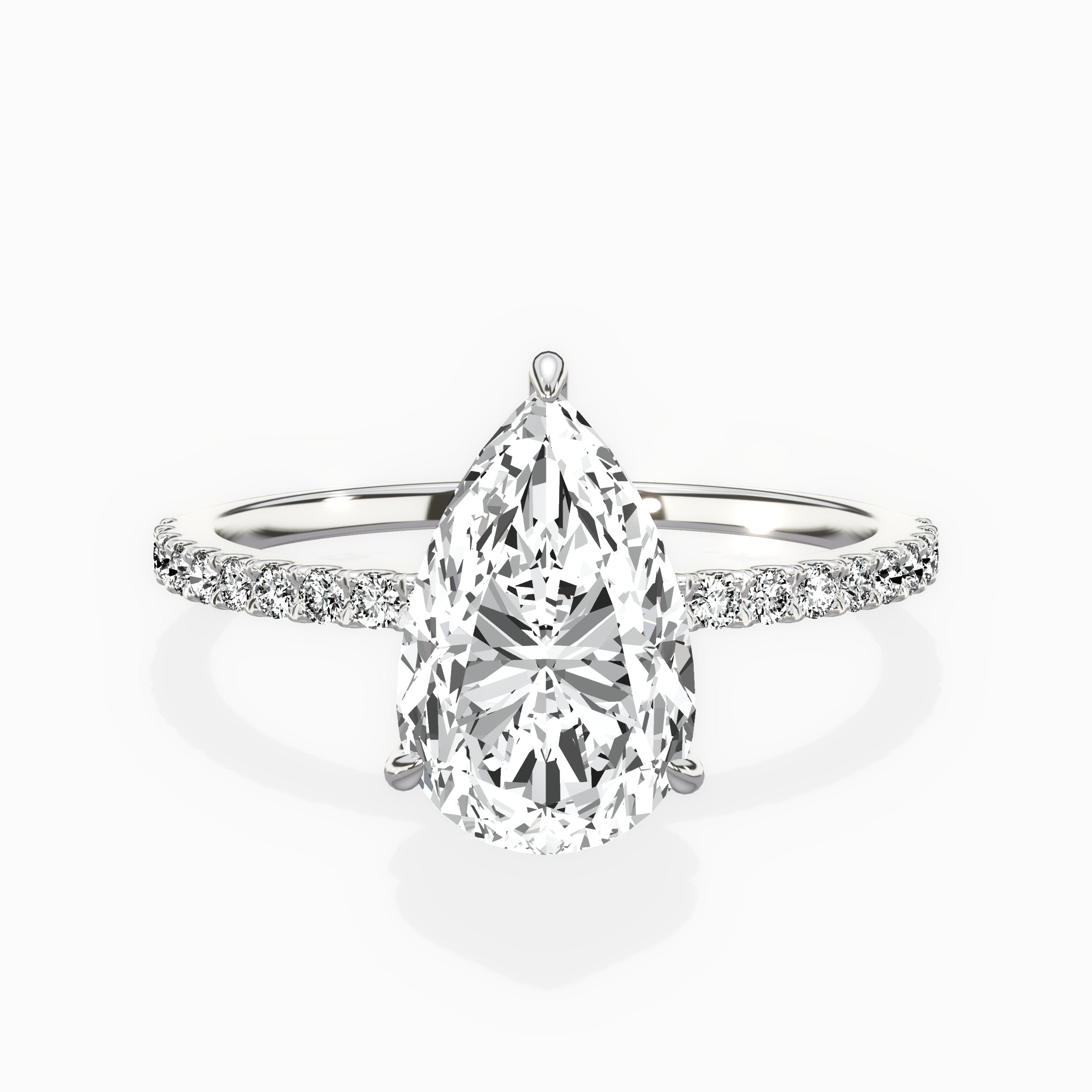 Fortuna Solitaire Engagement Ring