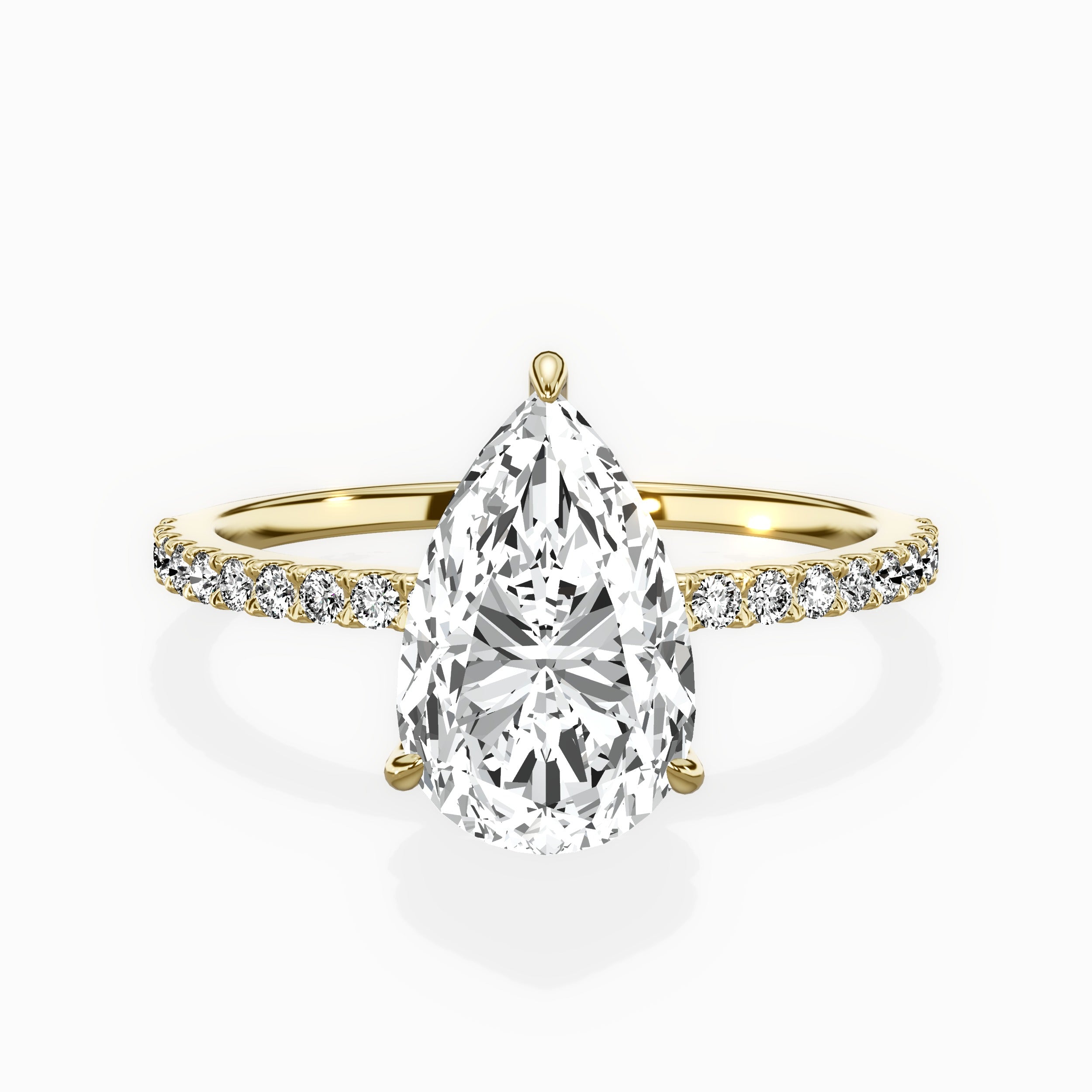 Fortuna Solitaire Engagement Ring