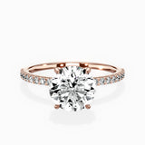 Fortuna Solitaire Engagement Ring