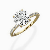 Fortuna Solitaire Engagement Ring