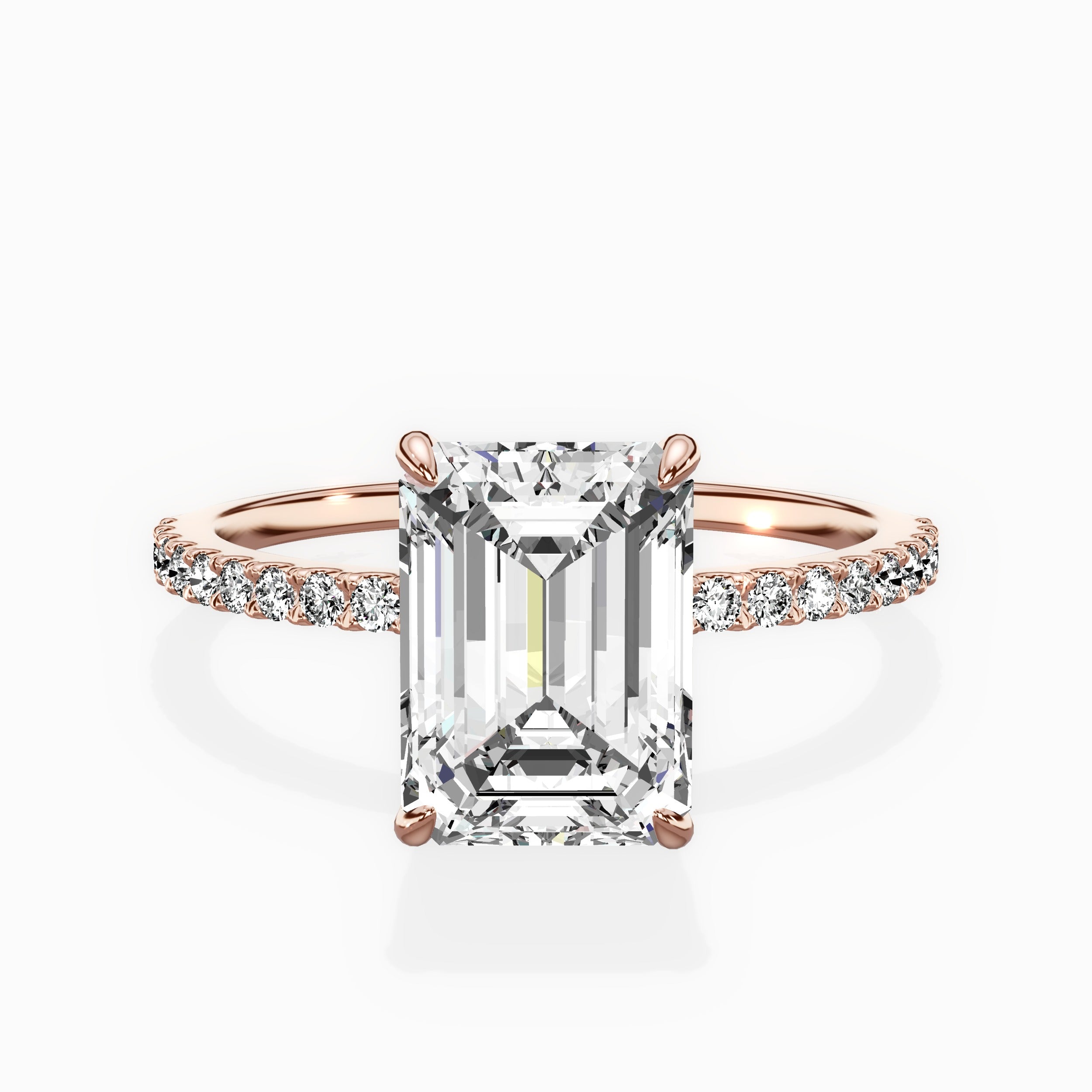 Fortuna Solitaire Engagement Ring