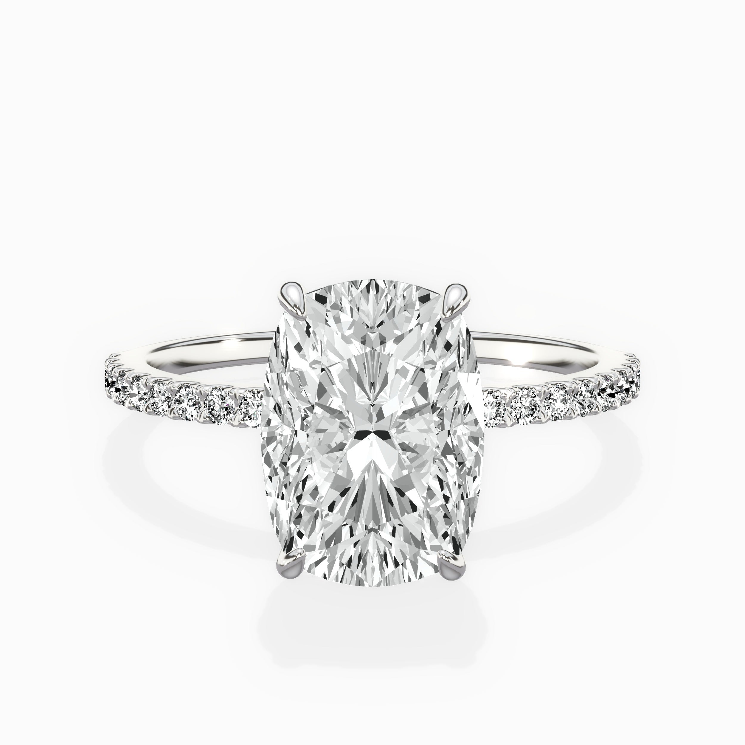 Fortuna Solitaire Engagement Ring