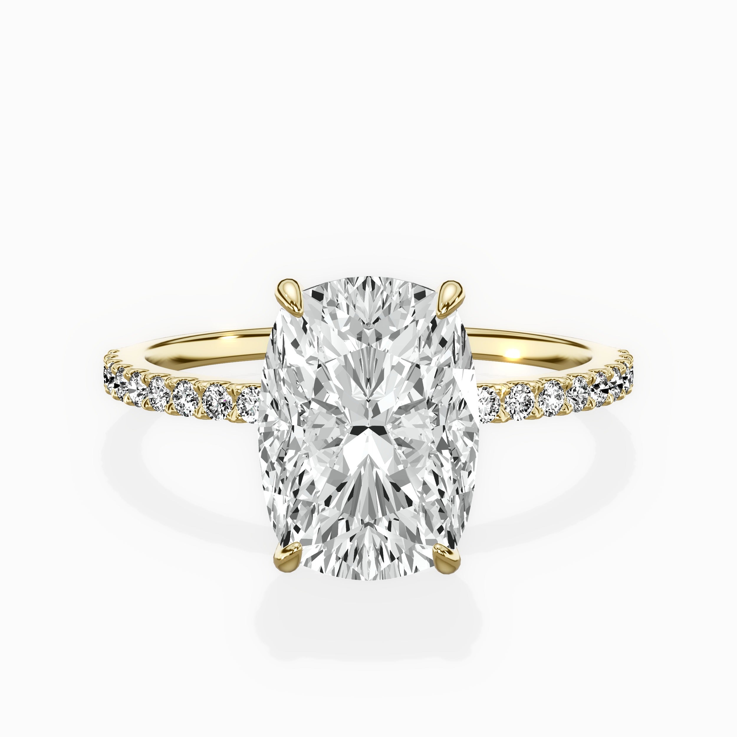 Fortuna Solitaire Engagement Ring