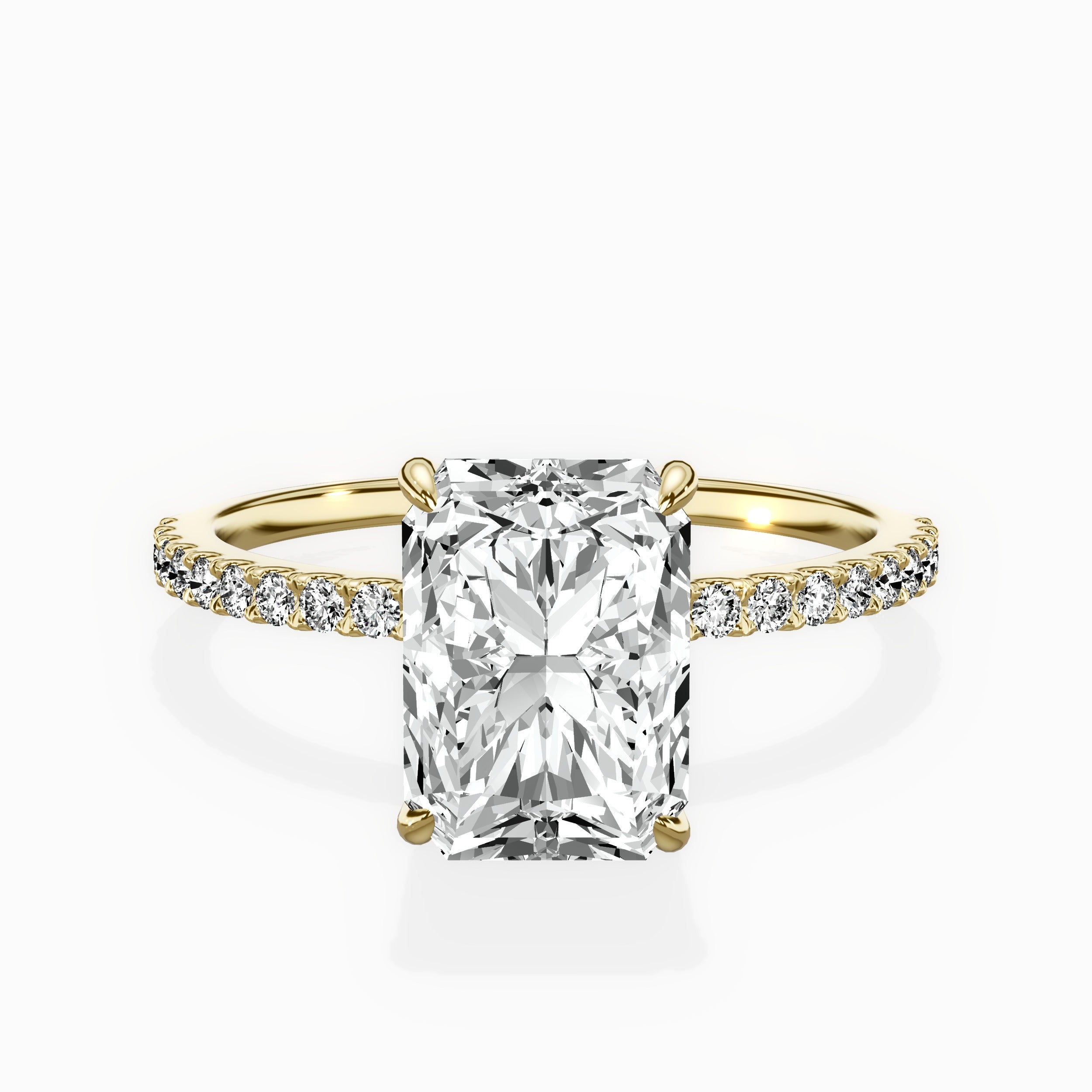 Fortuna Solitaire Engagement Ring