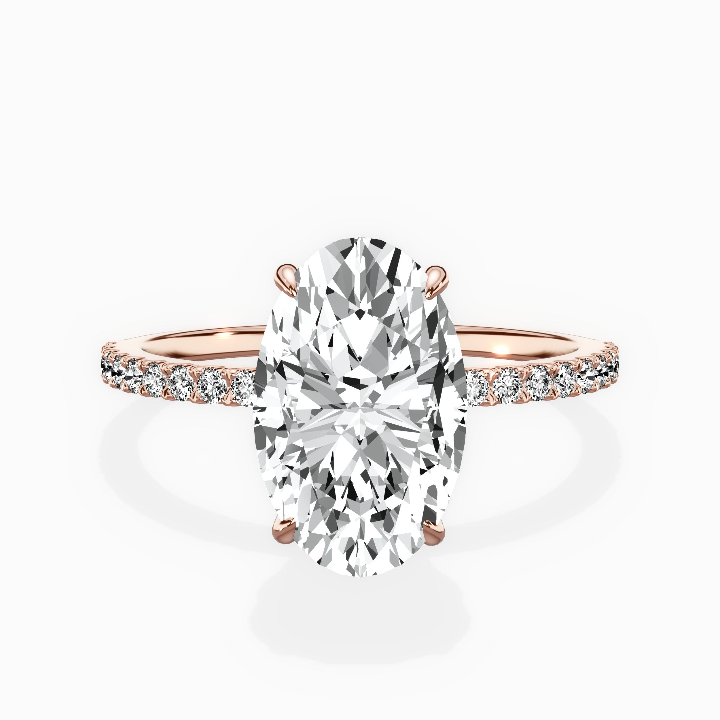 Fortuna Solitaire Engagement Ring