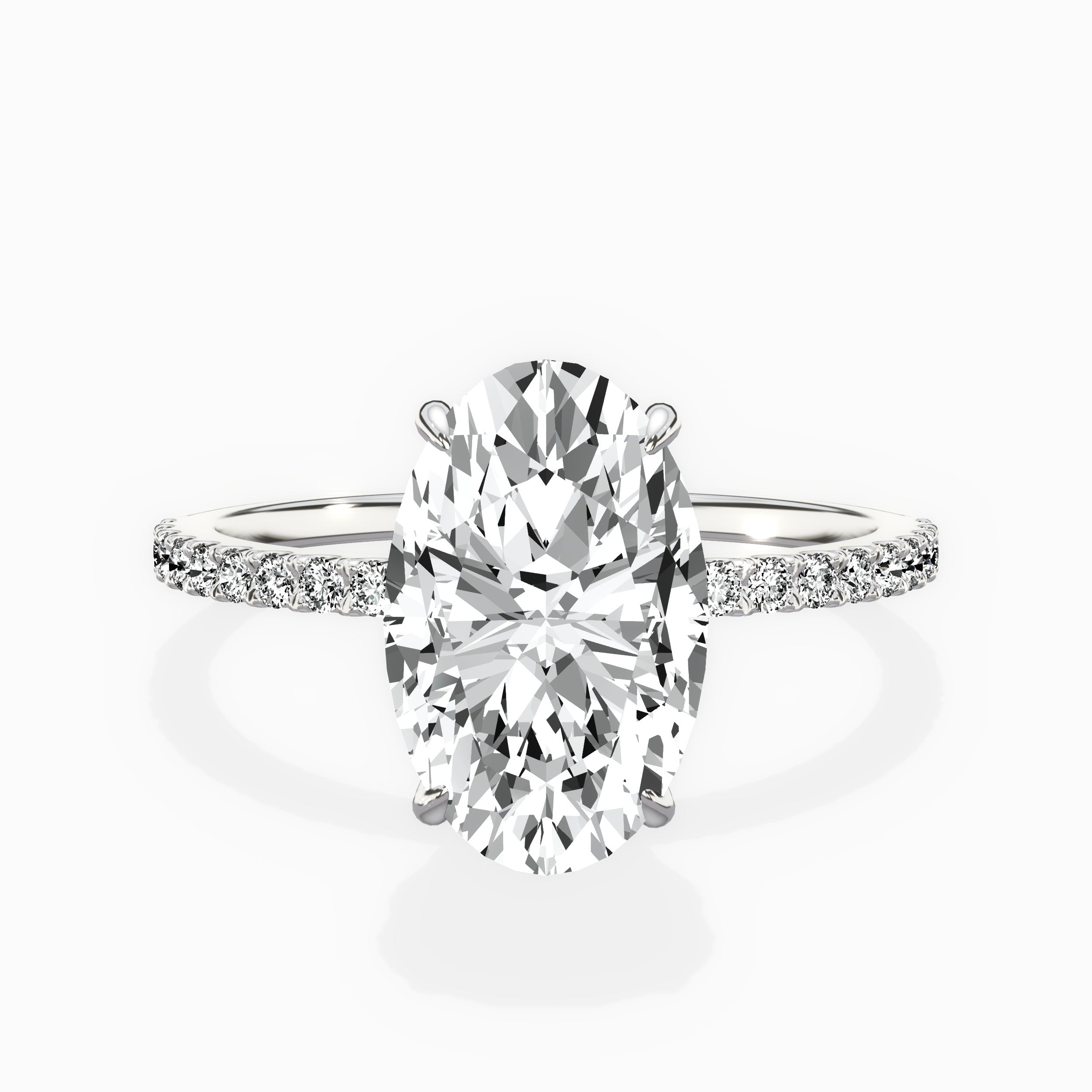 Fortuna Solitaire Engagement Ring