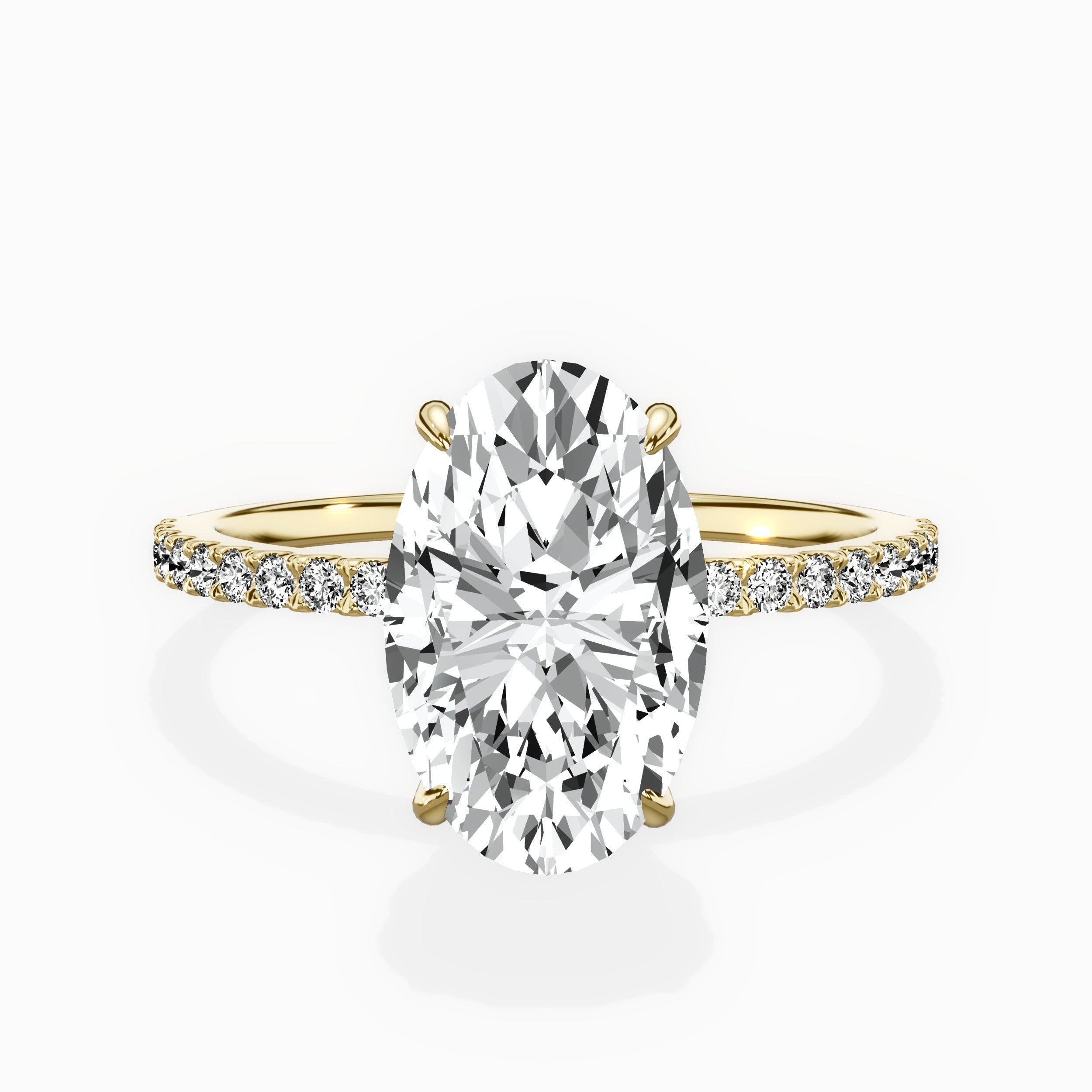 Fortuna Solitaire Engagement Ring