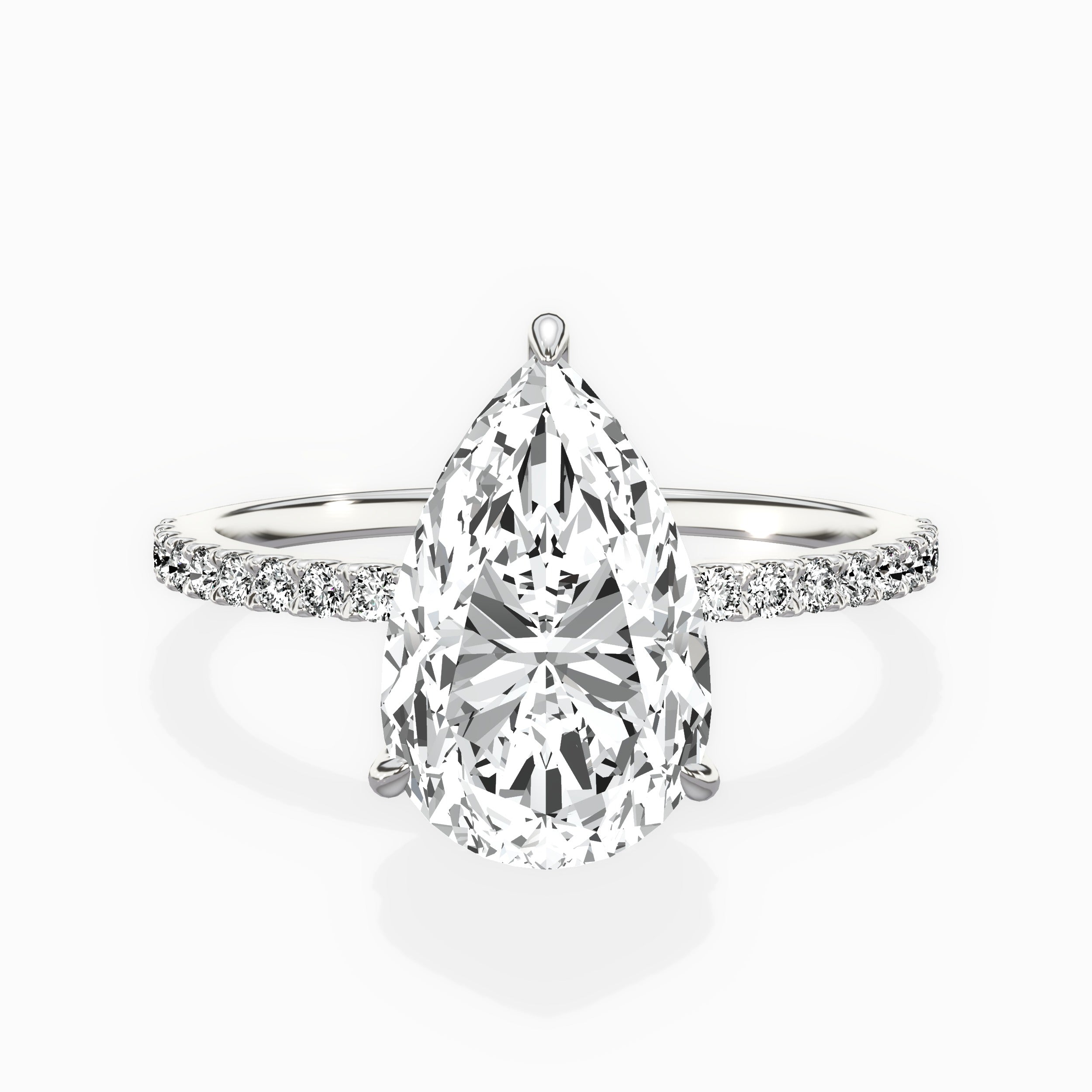 Fortuna Solitaire Engagement Ring