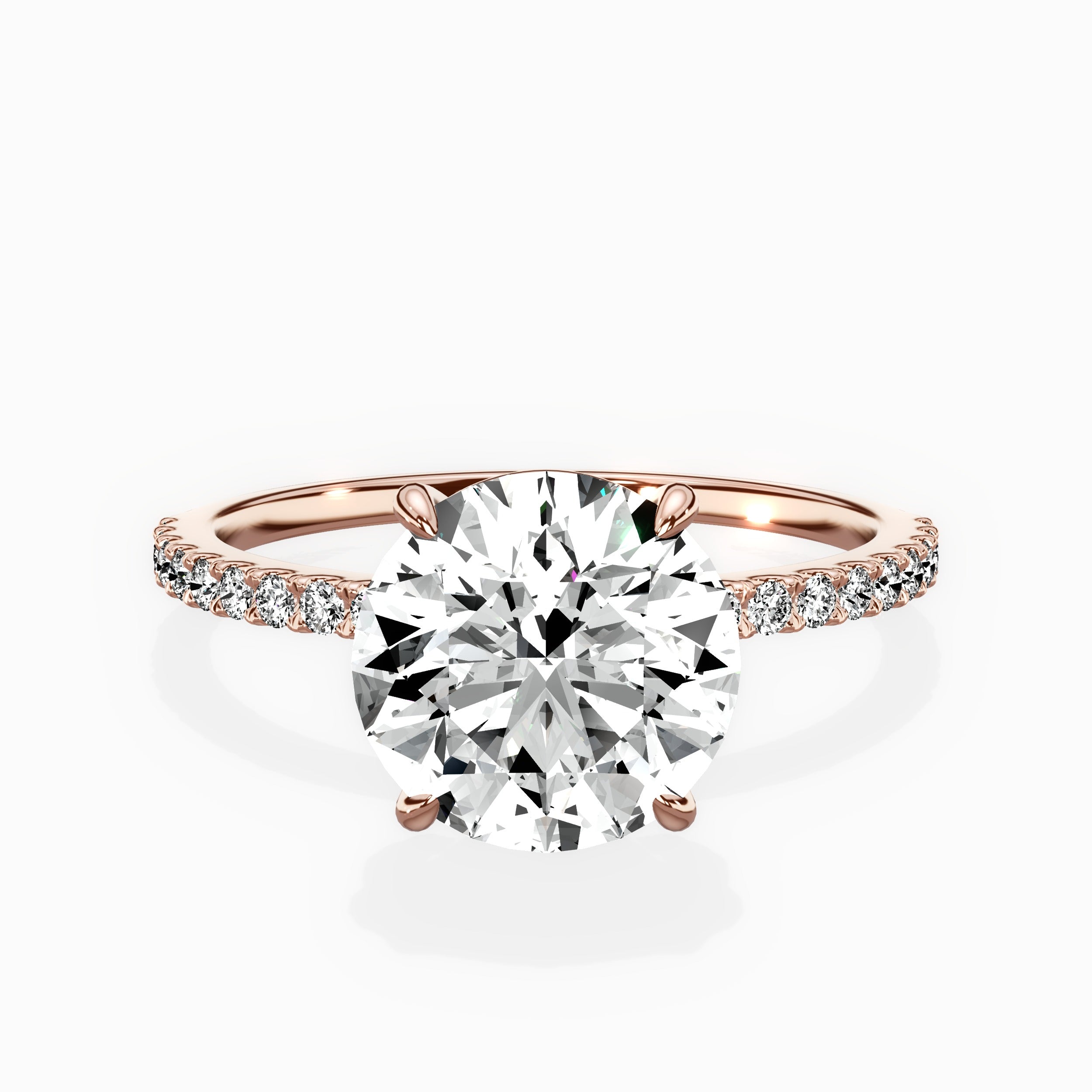 Fortuna Solitaire Engagement Ring