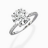 Fortuna Solitaire Engagement Ring