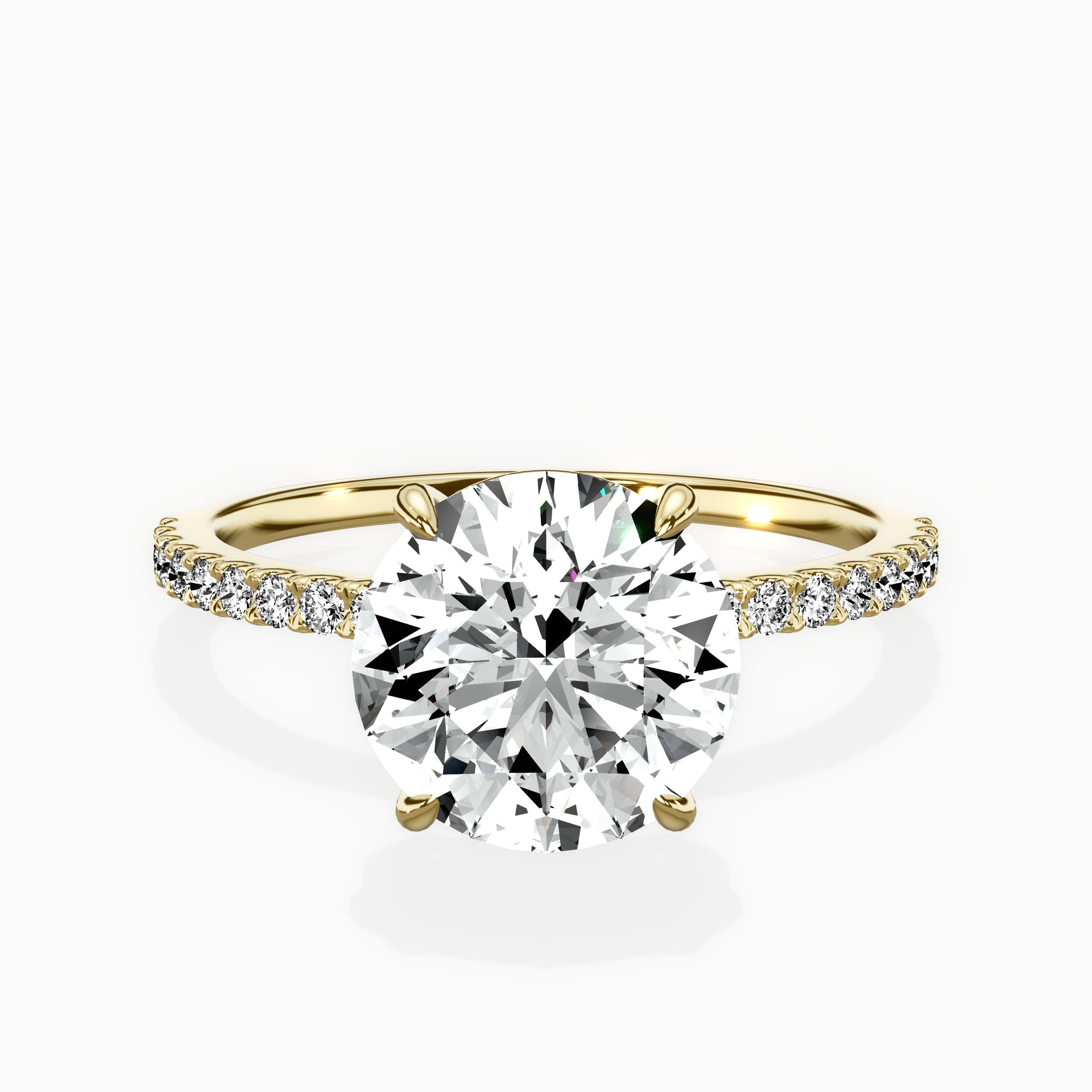 Fortuna Solitaire Engagement Ring