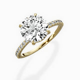Fortuna Solitaire Engagement Ring