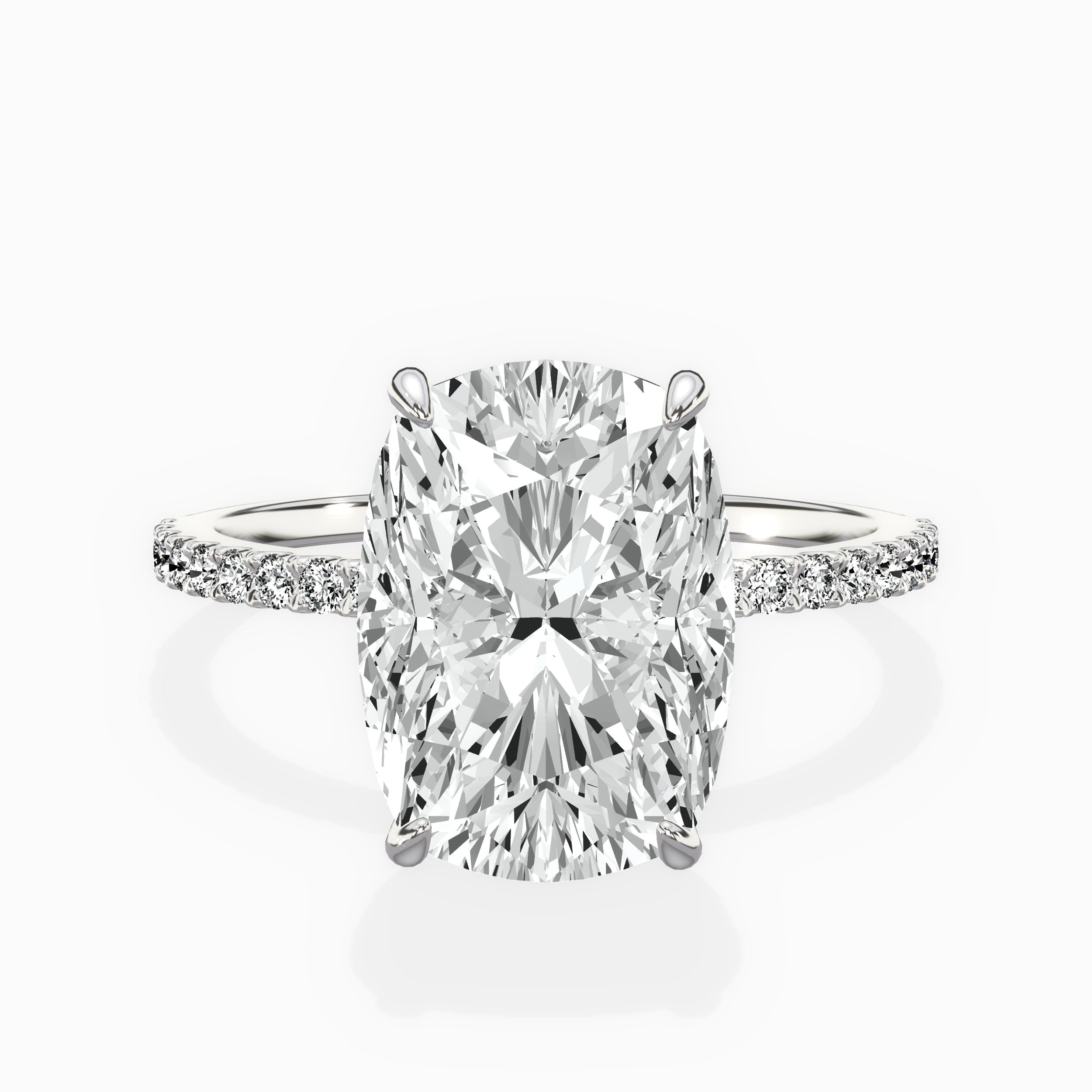 Fortuna Solitaire Engagement Ring