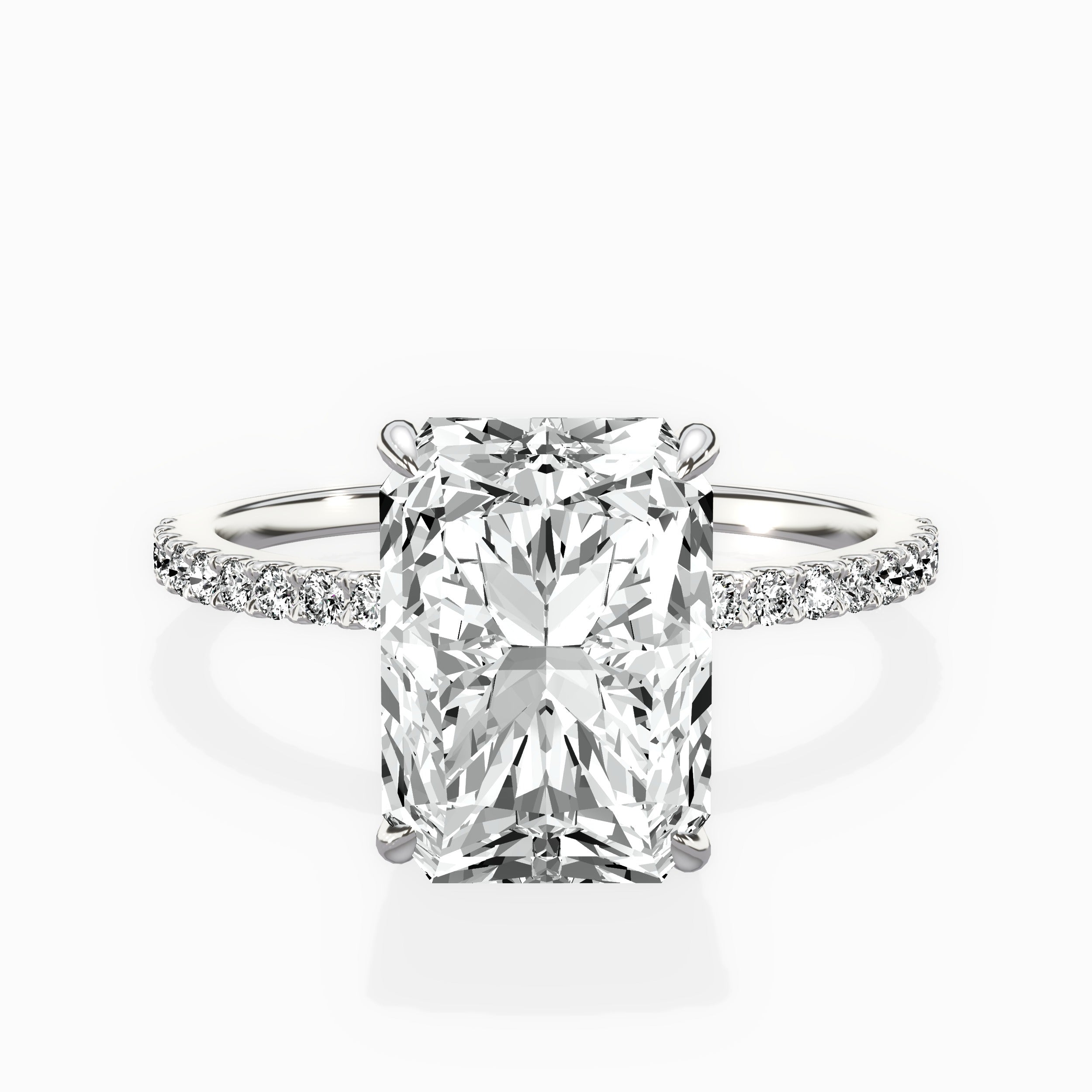 Fortuna Solitaire Engagement Ring