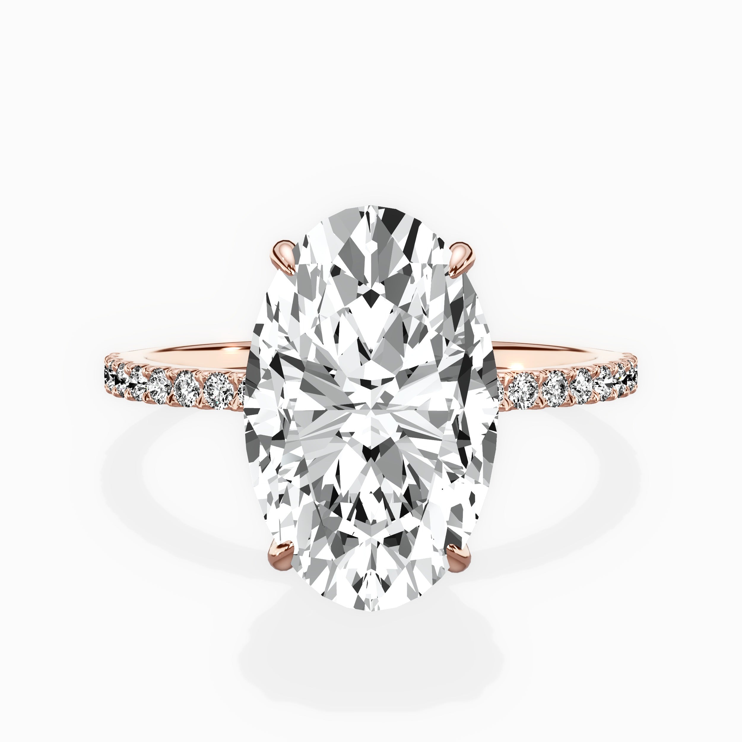 Fortuna Solitaire Engagement Ring