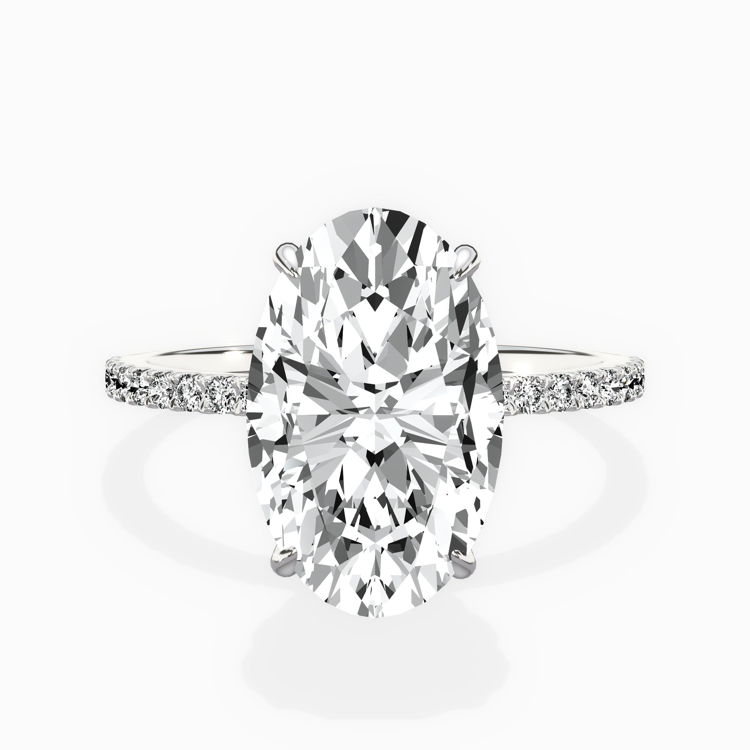Fortuna Solitaire Engagement Ring