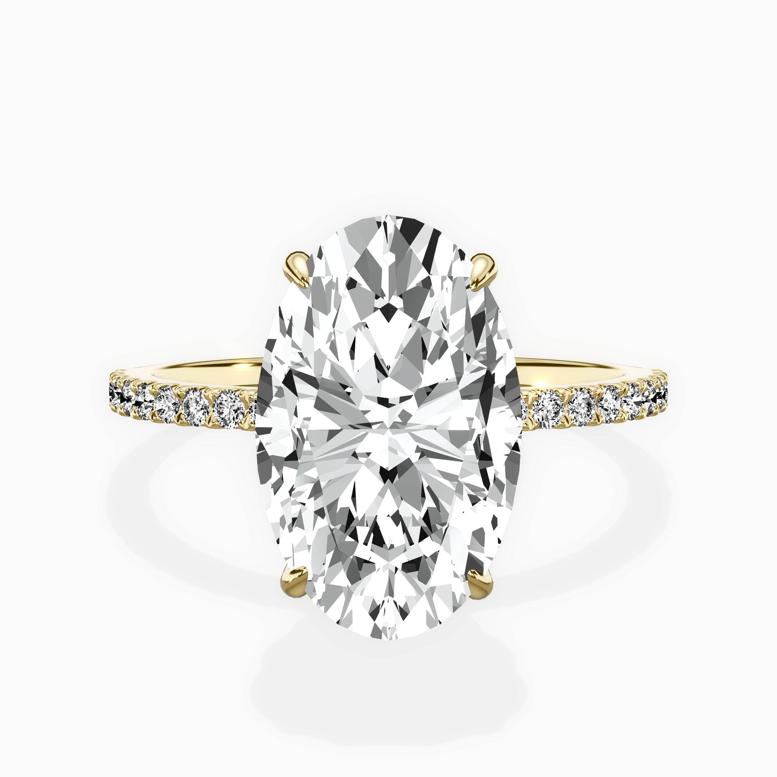 Fortuna Solitaire Engagement Ring
