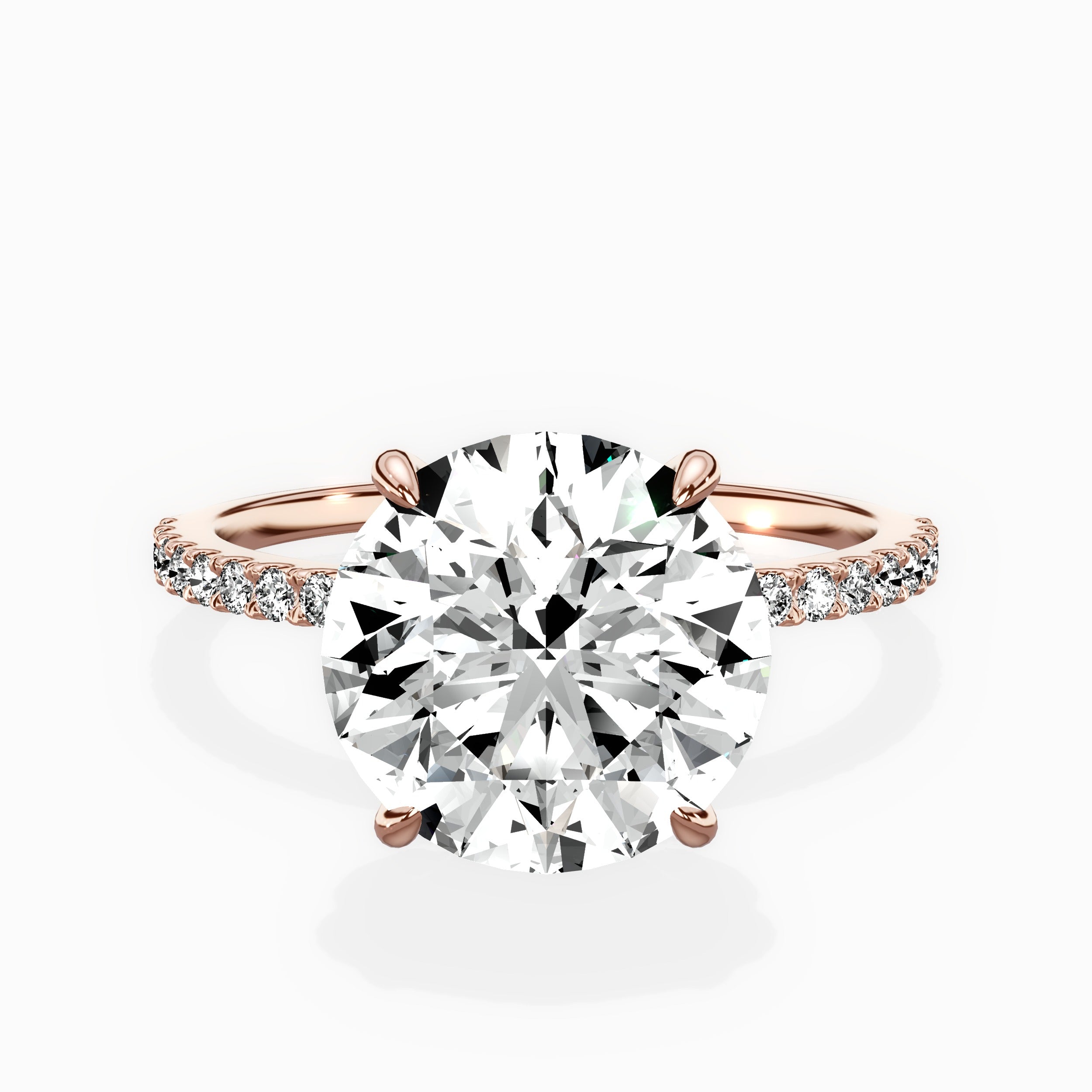 Fortuna Solitaire Engagement Ring