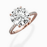 Fortuna Solitaire Engagement Ring