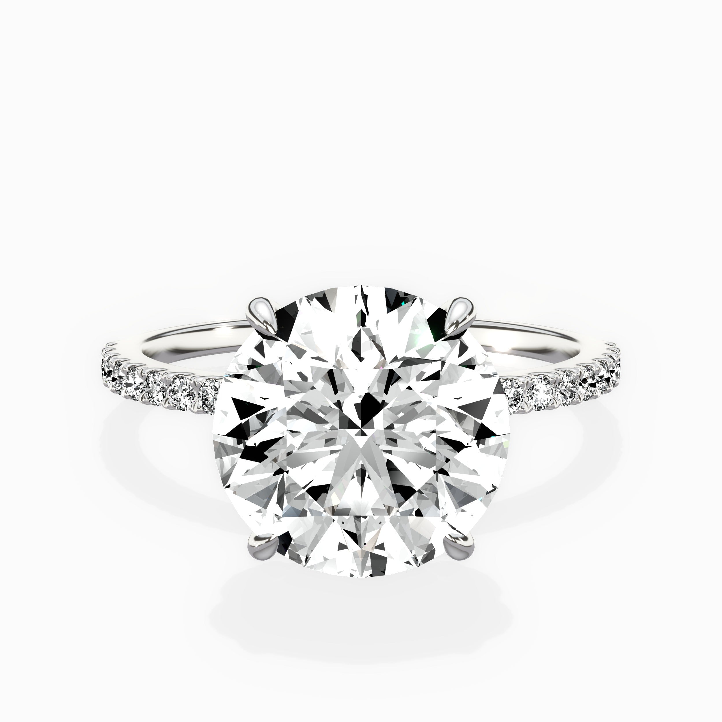 Fortuna Solitaire Engagement Ring