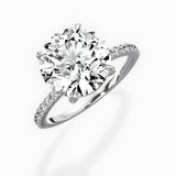 Fortuna Solitaire Engagement Ring