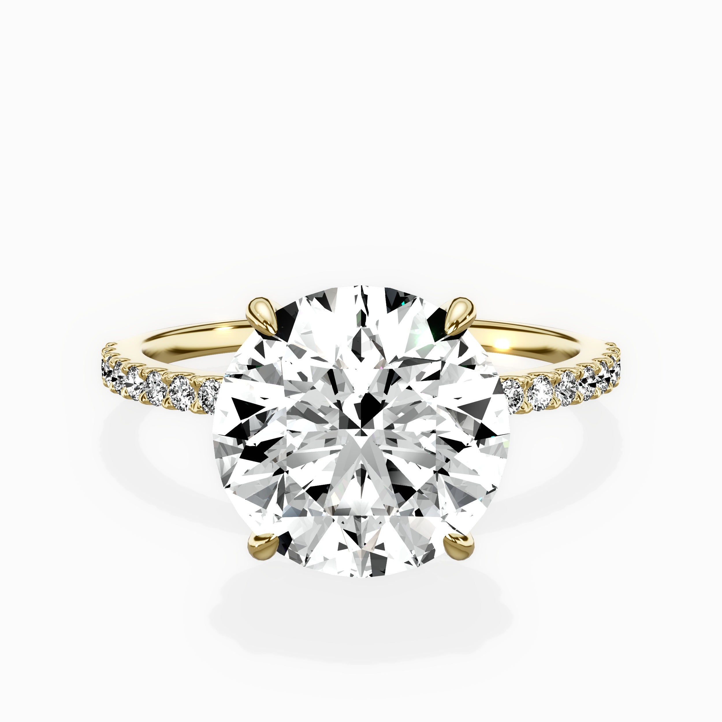 Fortuna Solitaire Engagement Ring