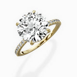 Fortuna Solitaire Engagement Ring
