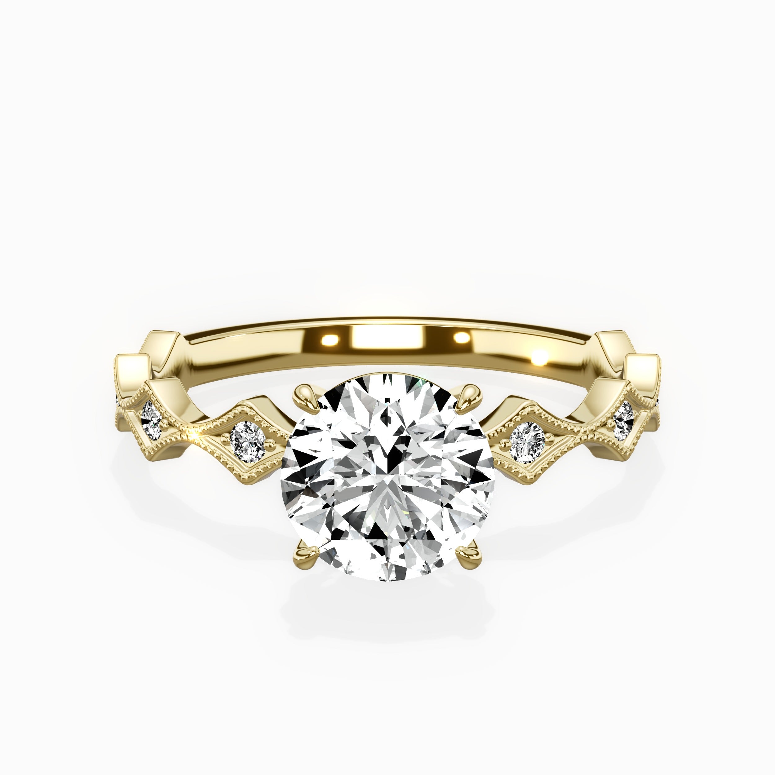 Timeless Solitaire Engagement Ring