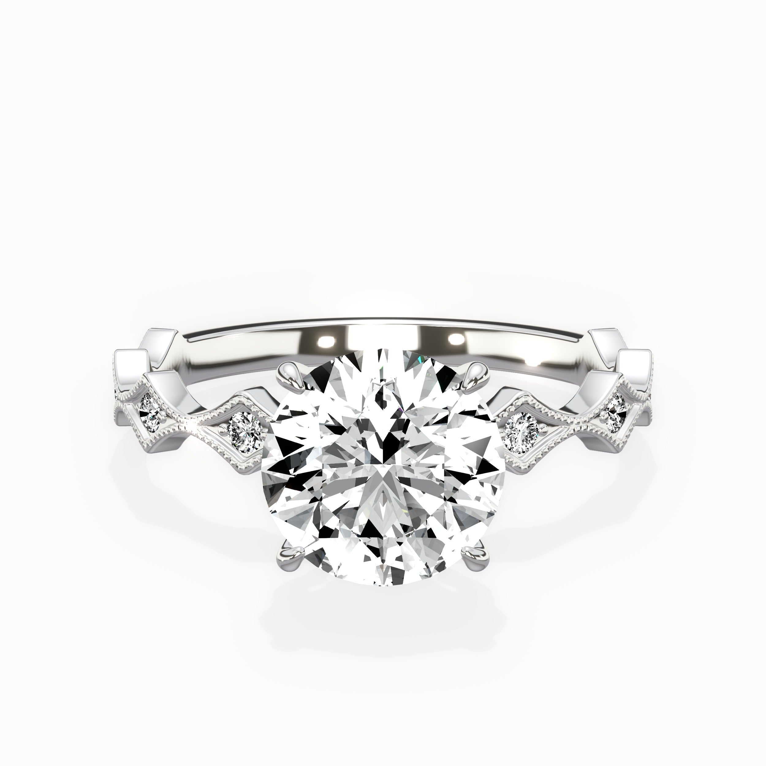 Timeless Solitaire Engagement Ring