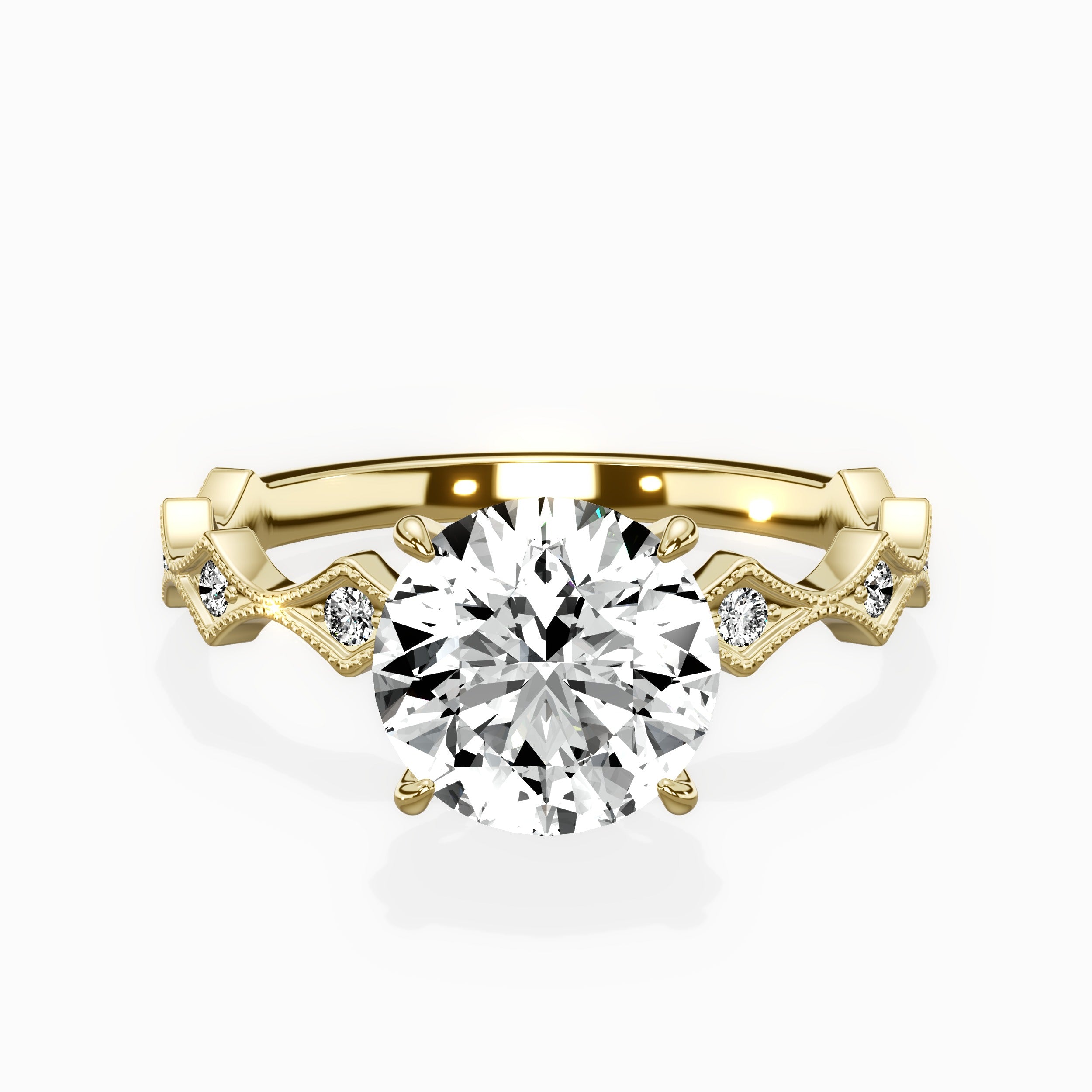 Timeless Solitaire Engagement Ring